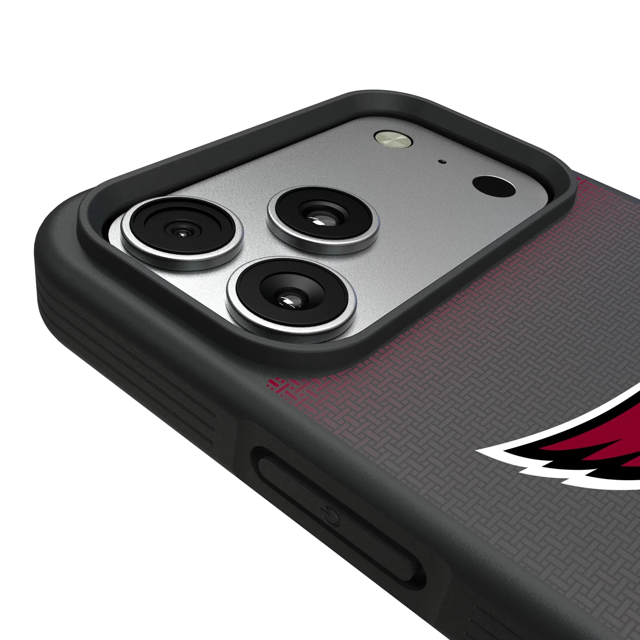 Arizona Cardinals Linen iPhone Bump Phone Case for Apple iPhone - Detail#Device_iPhone 17 Pro Max