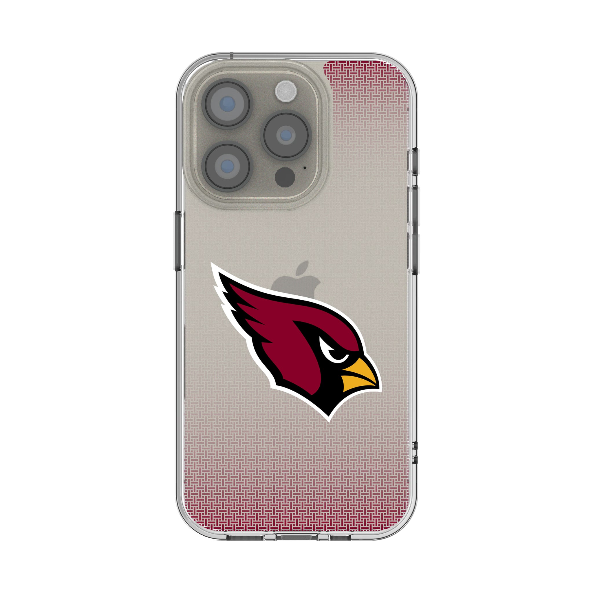 Arizona Cardinals Linen iPhone Clear Phone Case for Apple iPhone