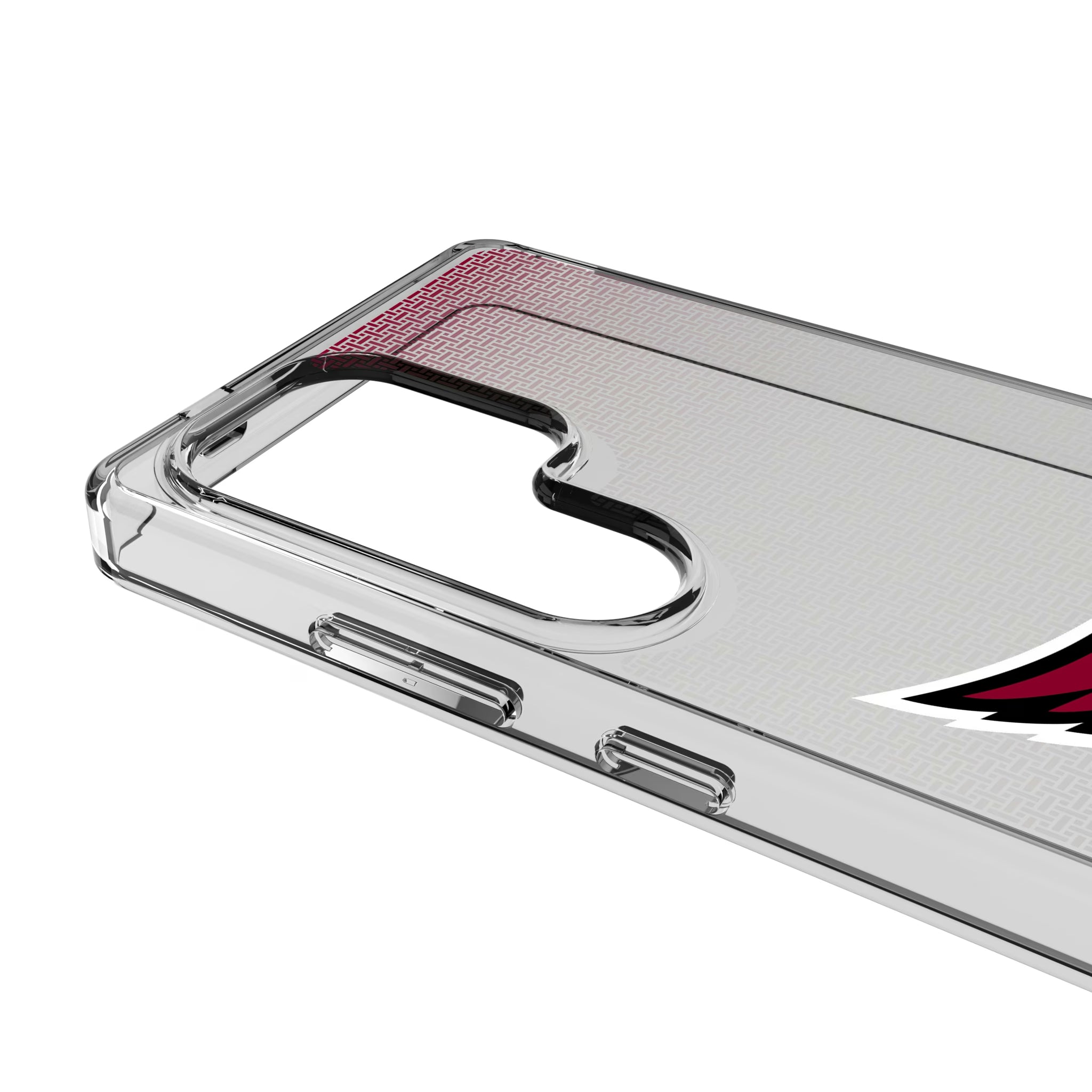 Arizona Cardinals Linen Galaxy Clear Phone Case for Samsung Galaxy - Detail