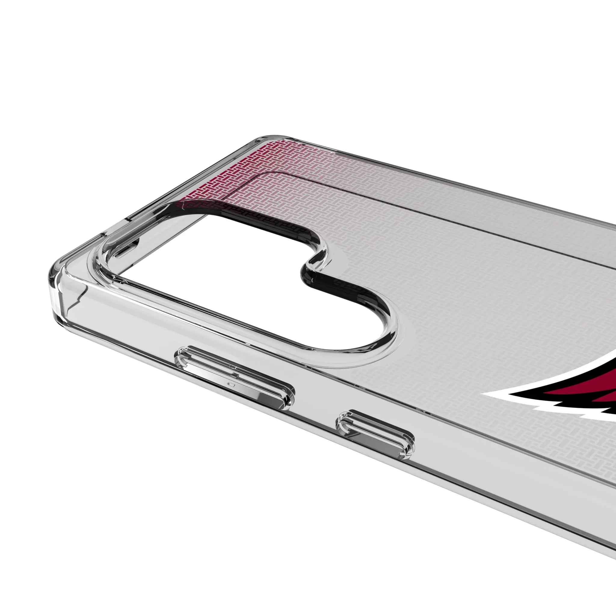 Arizona Cardinals Linen Galaxy Clear Phone Case for Samsung Galaxy - Detail#Device_Galaxy S25 Ultra