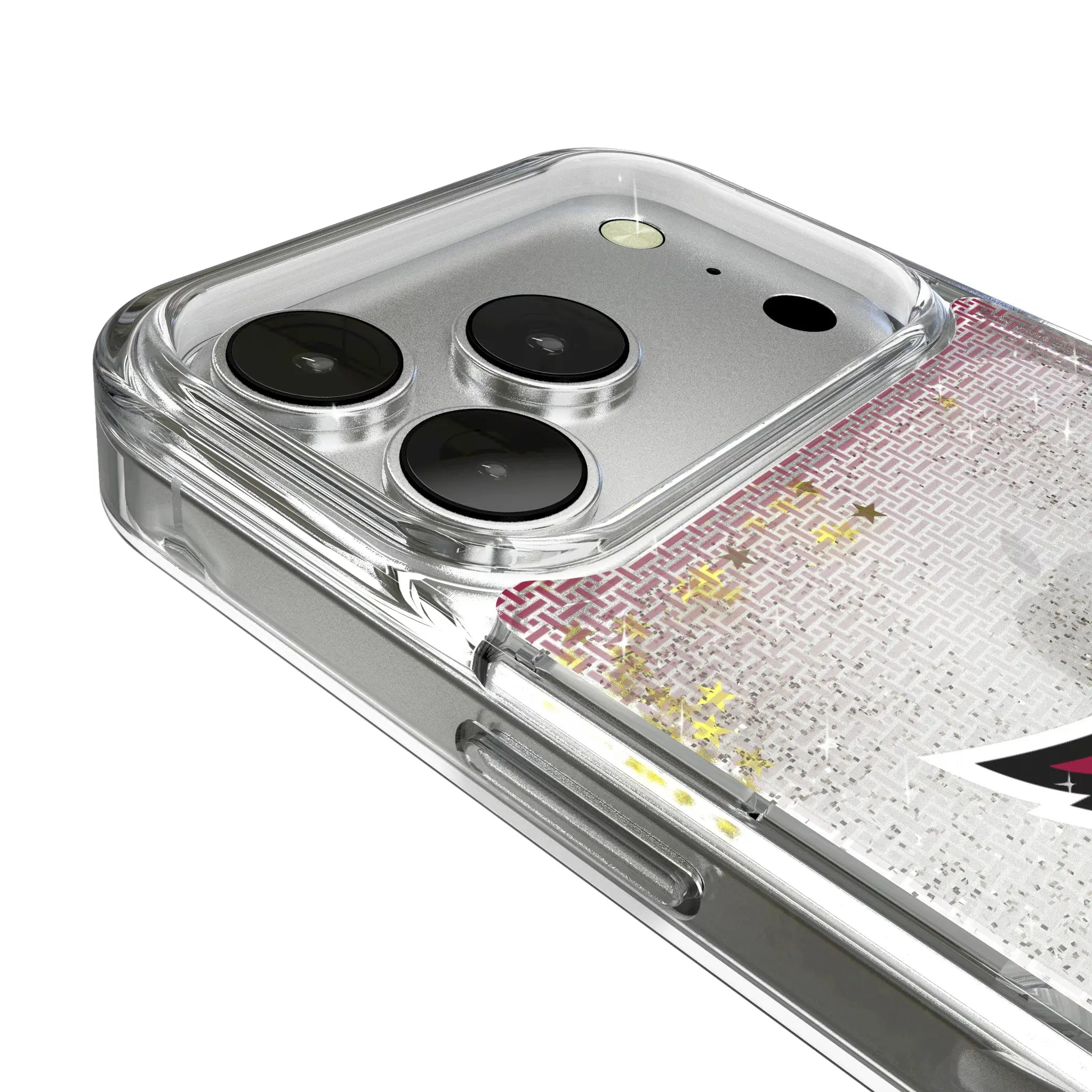 Arizona Cardinals Linen iPhone Glitter Phone Case for Apple iPhone - Detail