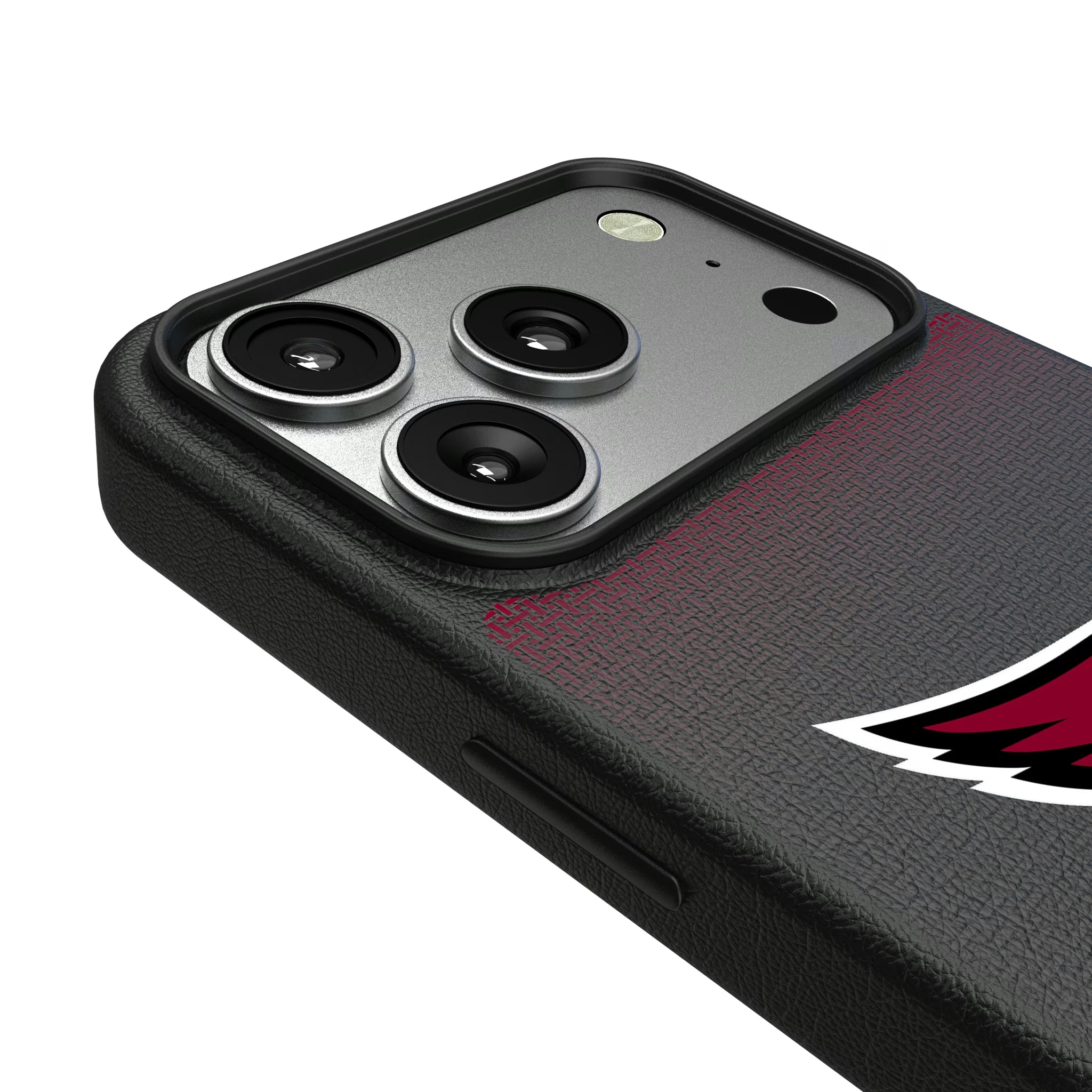 Arizona Cardinals Linen iPhone MagSafe Compatible Phone Case for Apple iPhone - Detail#Device_iPhone 17 Pro