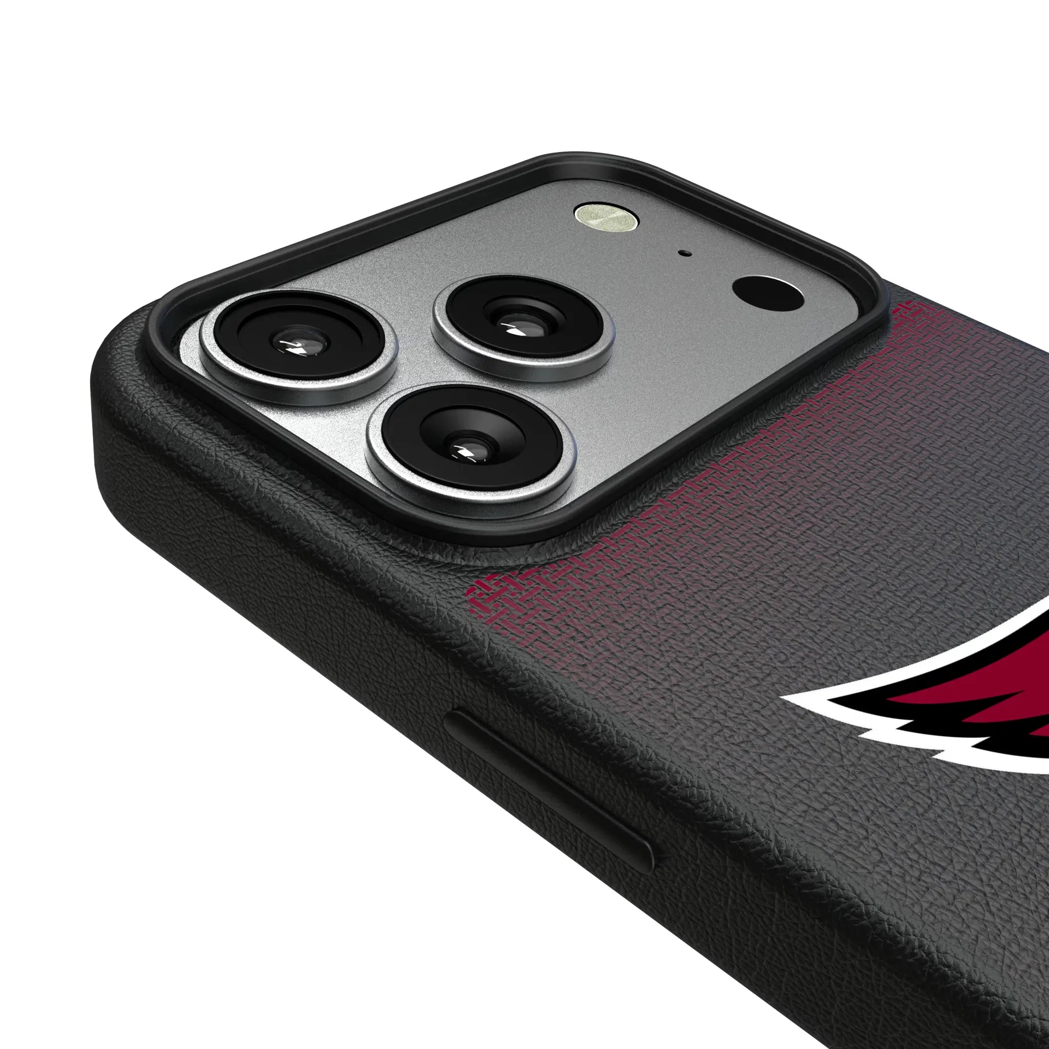 Arizona Cardinals Linen iPhone MagSafe Compatible Phone Case for Apple iPhone - Detail#Device_iPhone 17 Pro