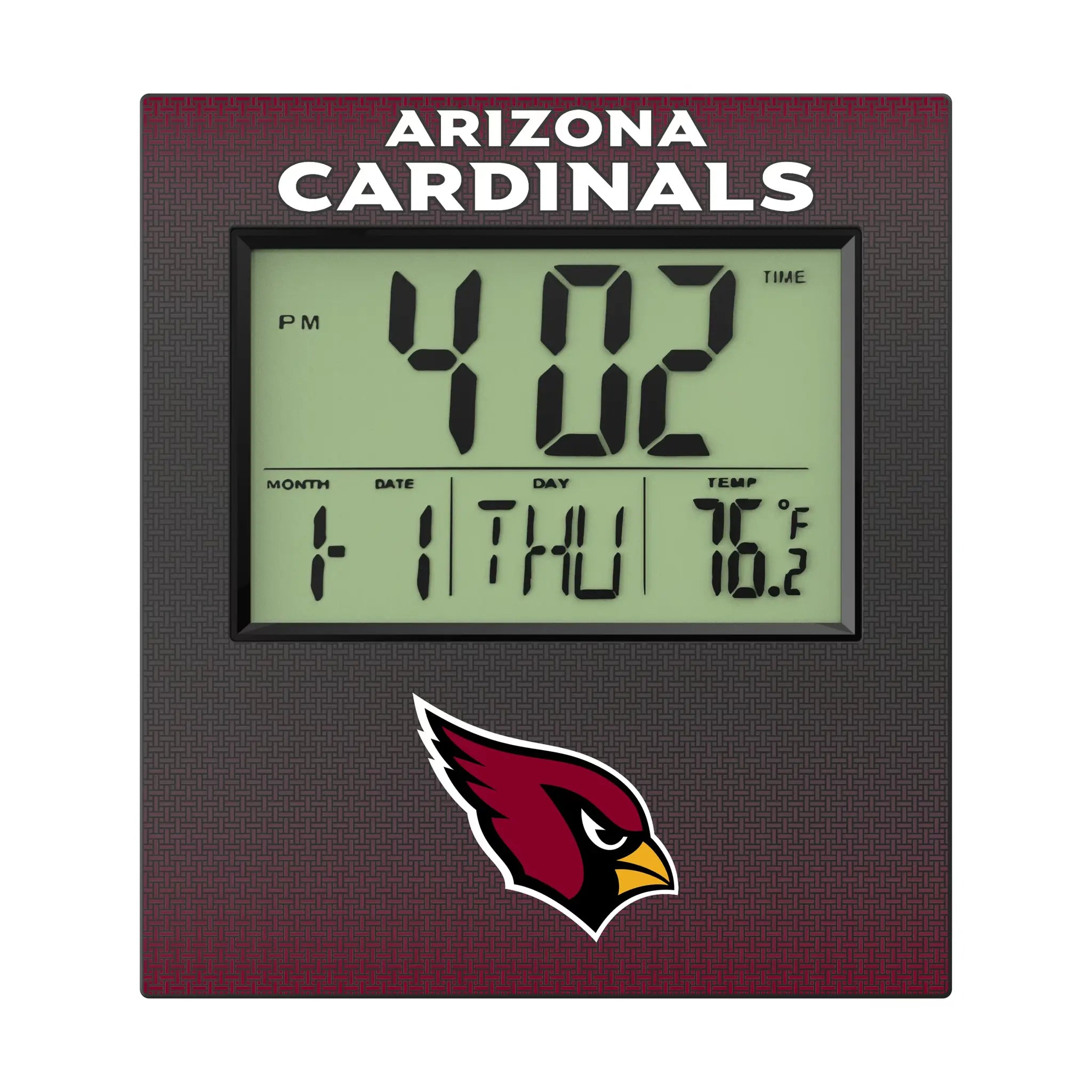 Arizona Cardinals Linen Wall Clock