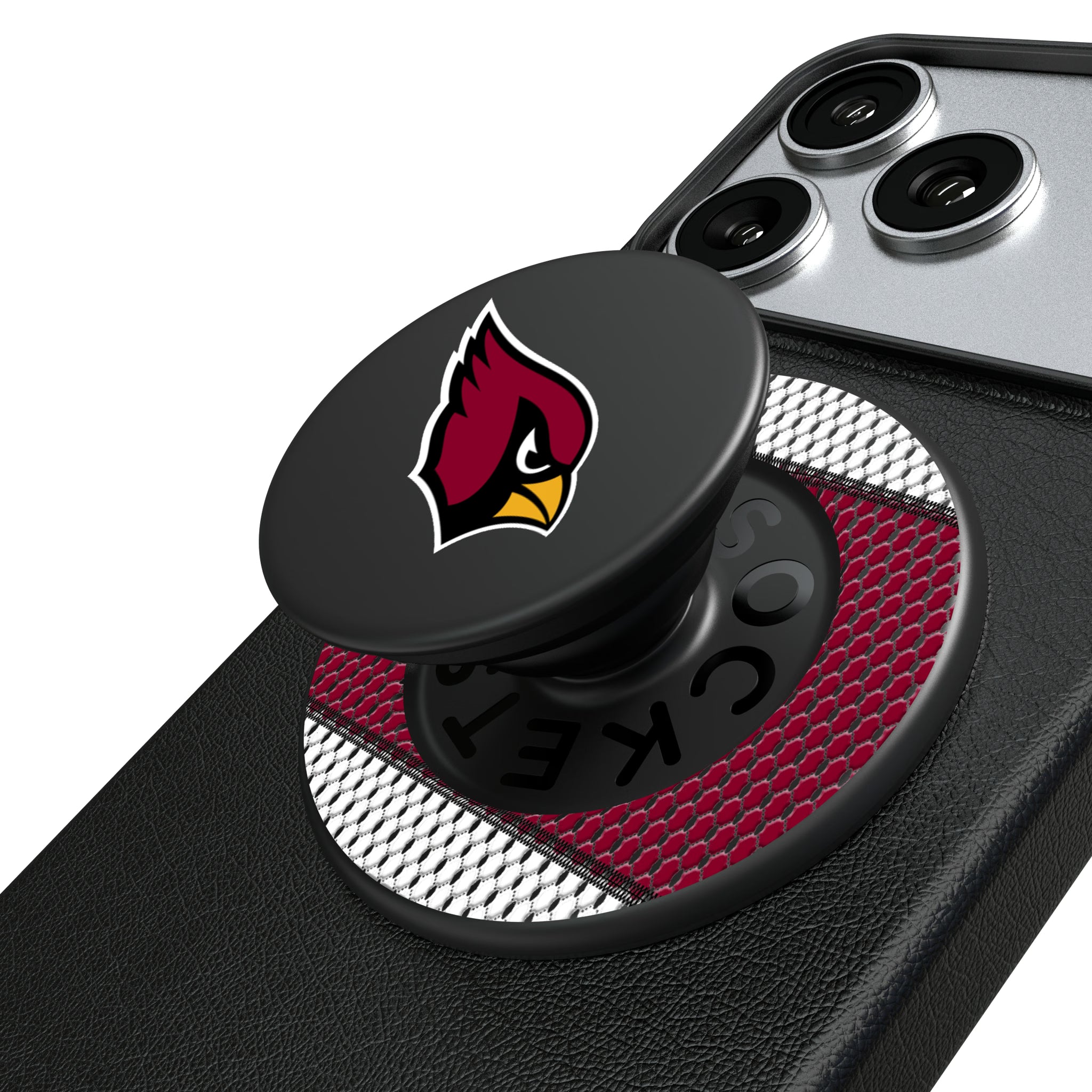 Arizona Cardinals Mesh Popsockets Round Magnetic
