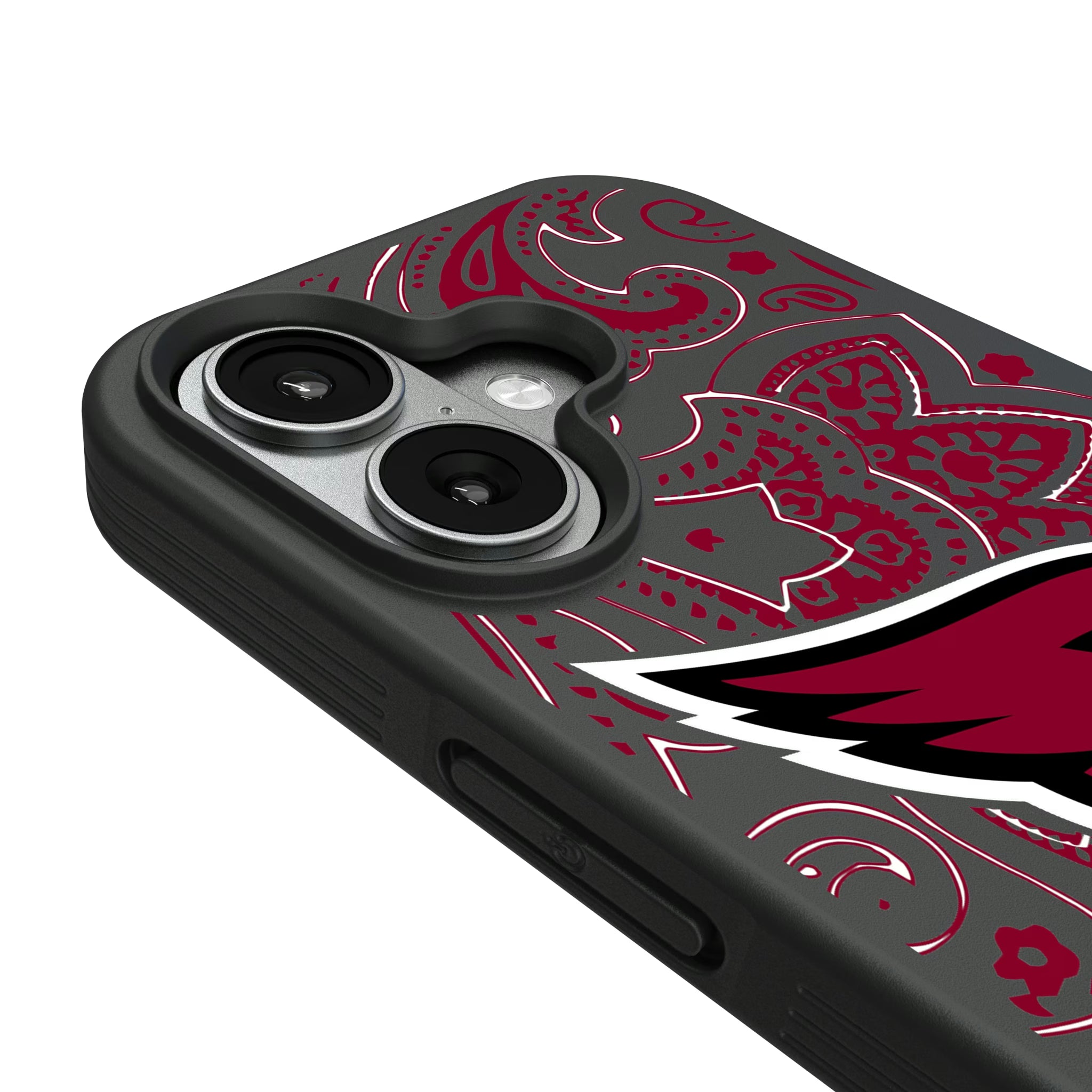 Arizona Cardinals Paisley iPhone Bump Phone Case for Apple iPhone - Detail#Device_iPhone 17