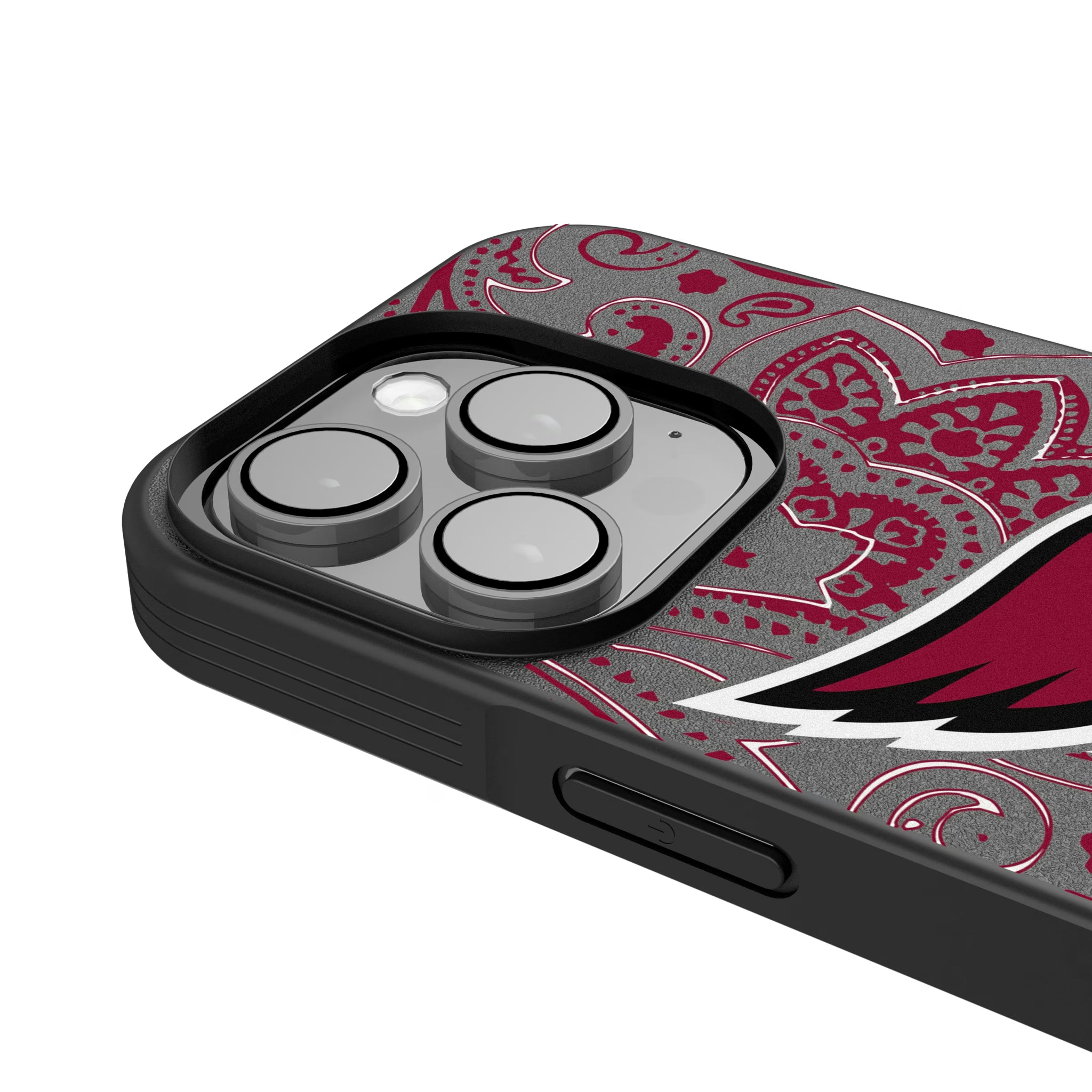 Arizona Cardinals Paisley iPhone Bump Phone Case for Apple iPhone - Detail