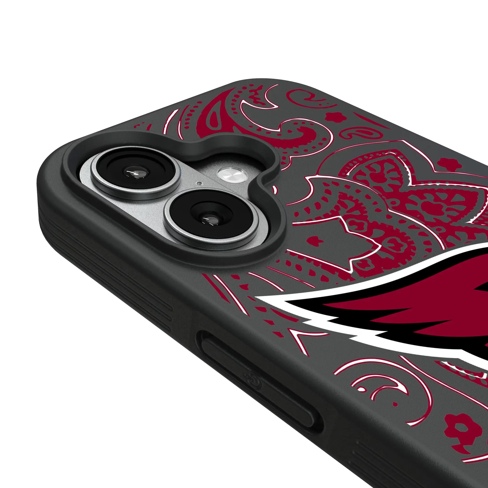 Arizona Cardinals Paisley iPhone Bump Phone Case for Apple iPhone - Detail#Device_iPhone 17