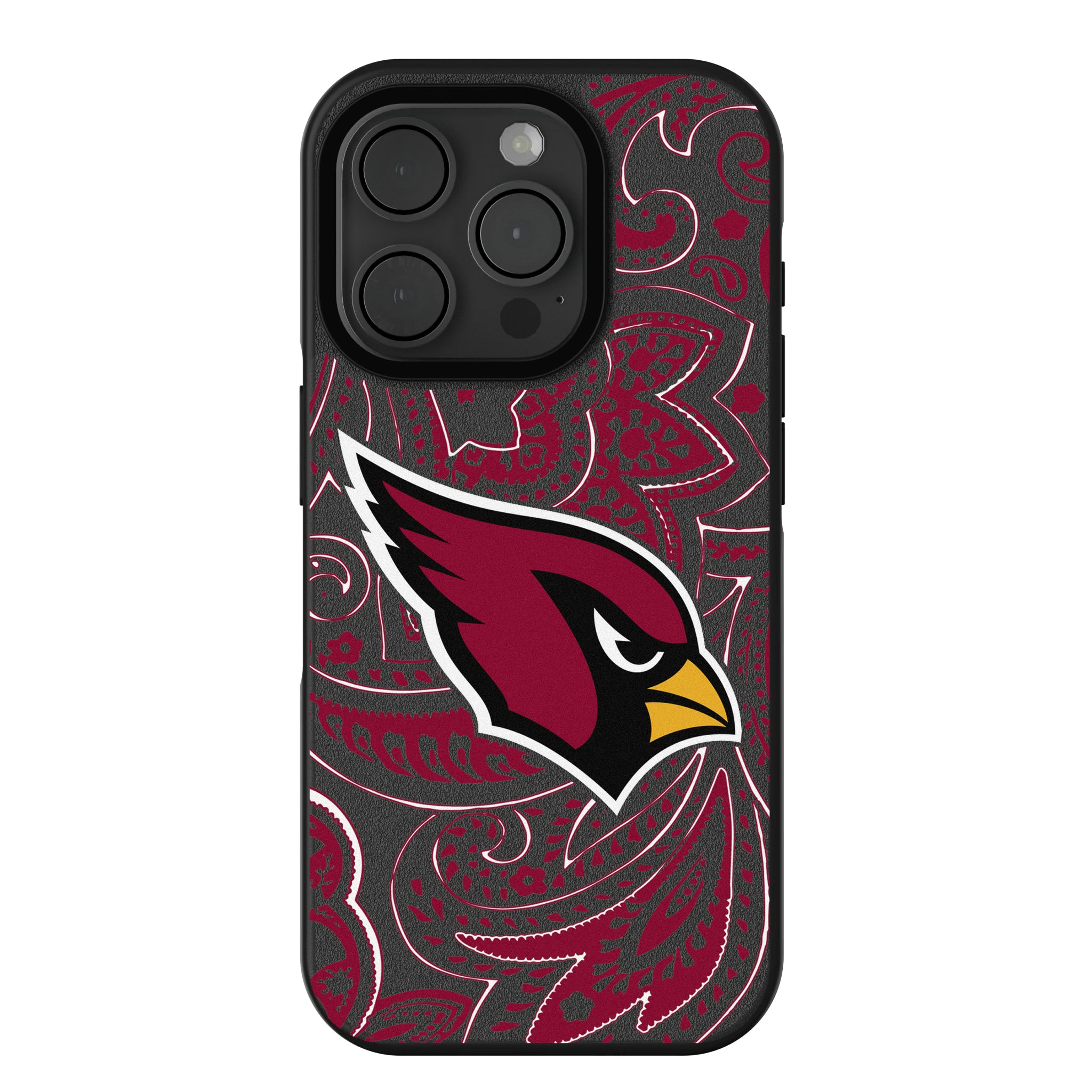 Arizona Cardinals Paisley iPhone Bump Phone Case for Apple iPhone