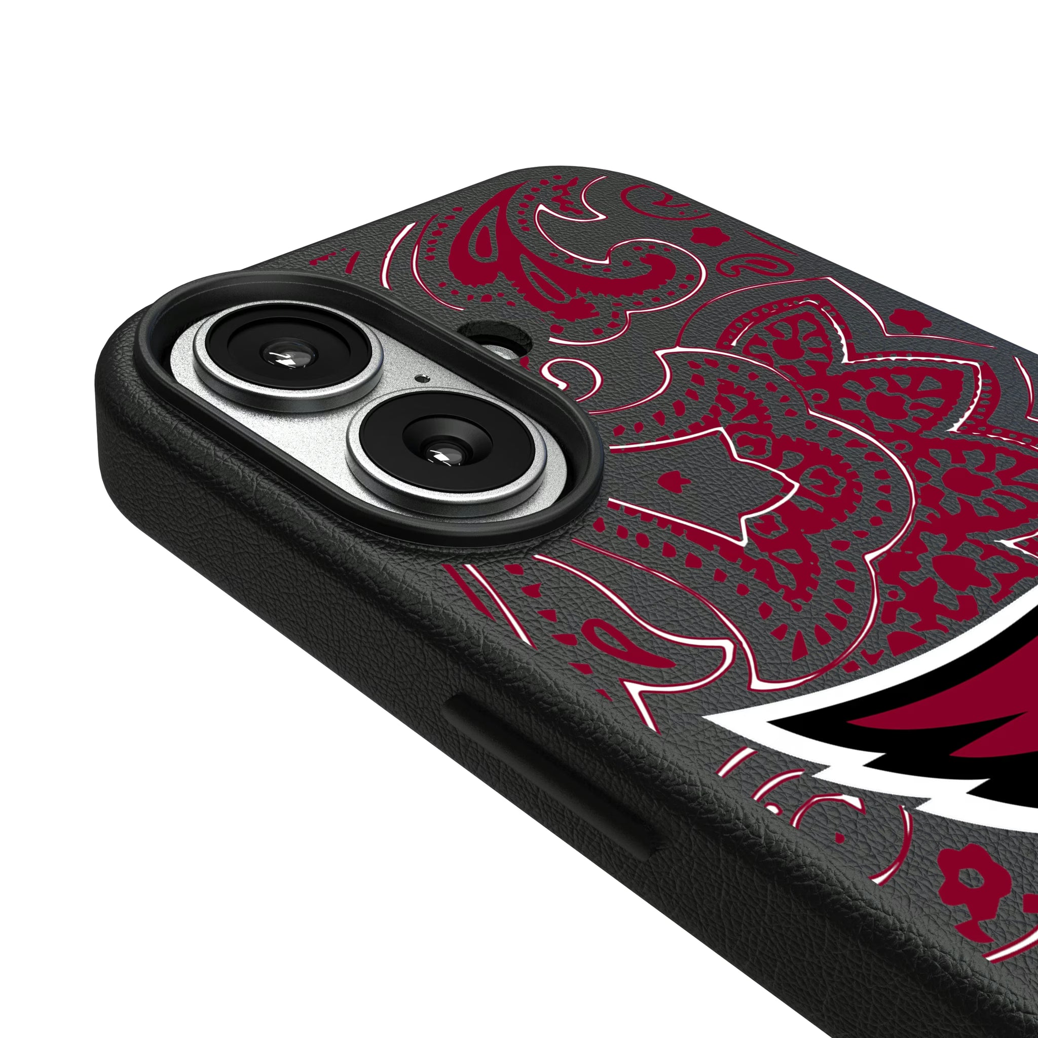 Arizona Cardinals Paisley iPhone MagSafe Compatible Phone Case for Apple iPhone - Detail#Device_iPhone 17