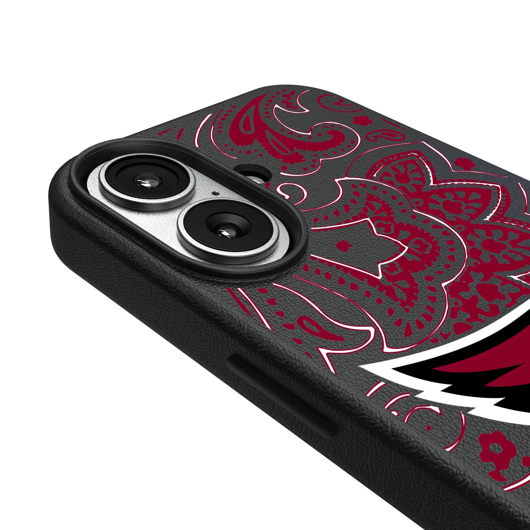 Arizona Cardinals Paisley iPhone MagSafe Compatible Phone Case for Apple iPhone - Detail#Device_iPhone 17