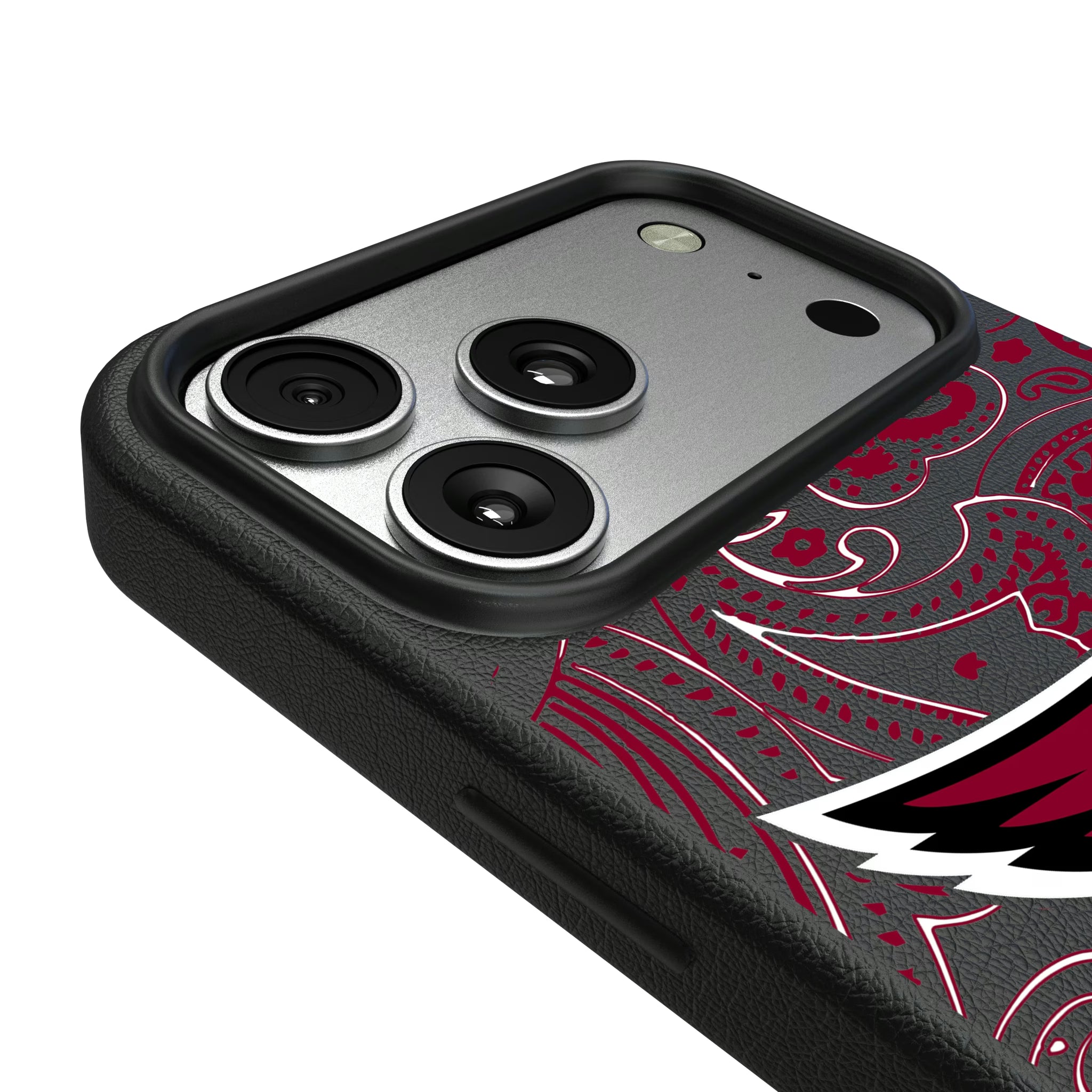Arizona Cardinals Paisley iPhone MagSafe Compatible Phone Case for Apple iPhone - Detail#Device_iPhone 17 Pro Max