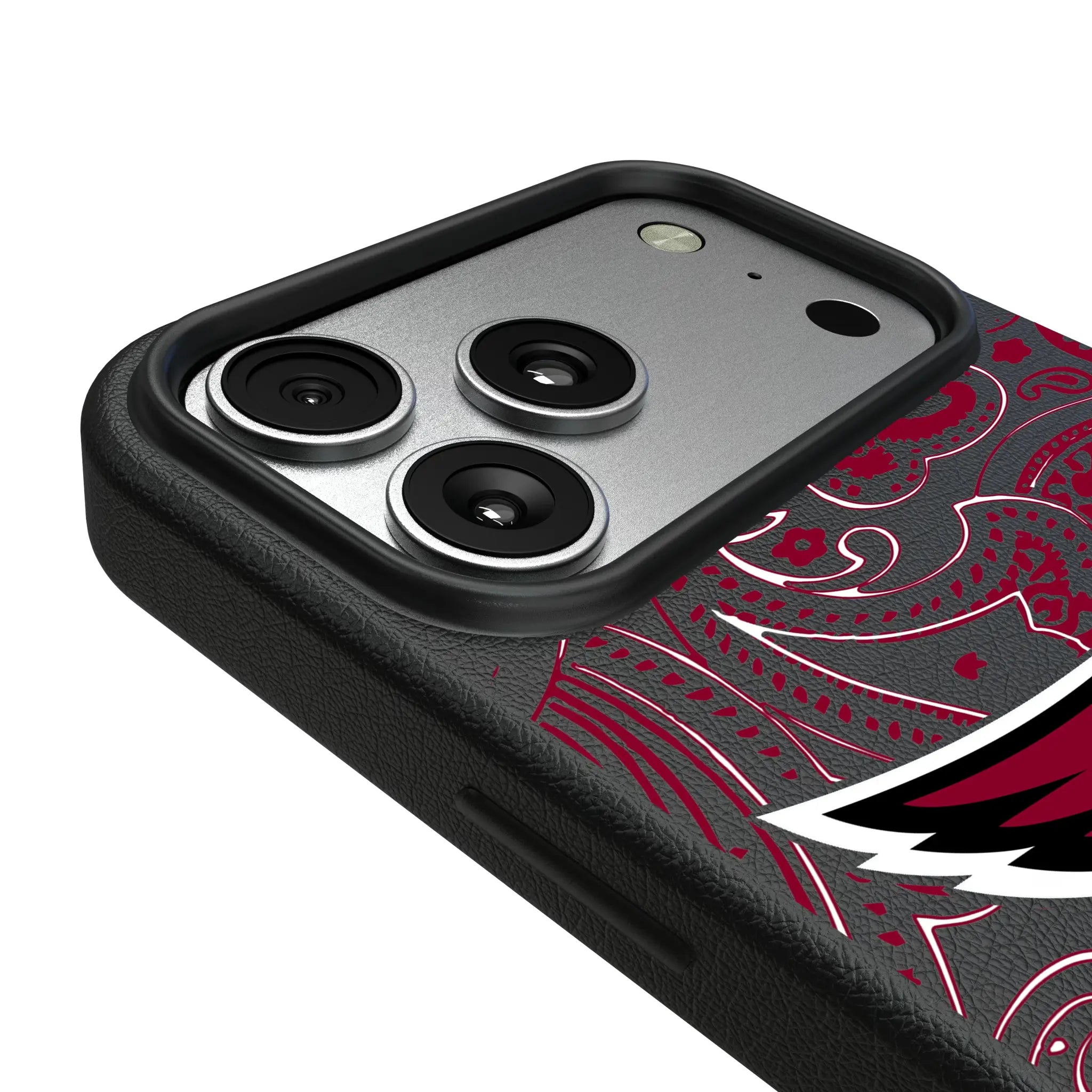 Arizona Cardinals Paisley iPhone MagSafe Compatible Phone Case for Apple iPhone - Detail#Device_iPhone 17 Pro Max