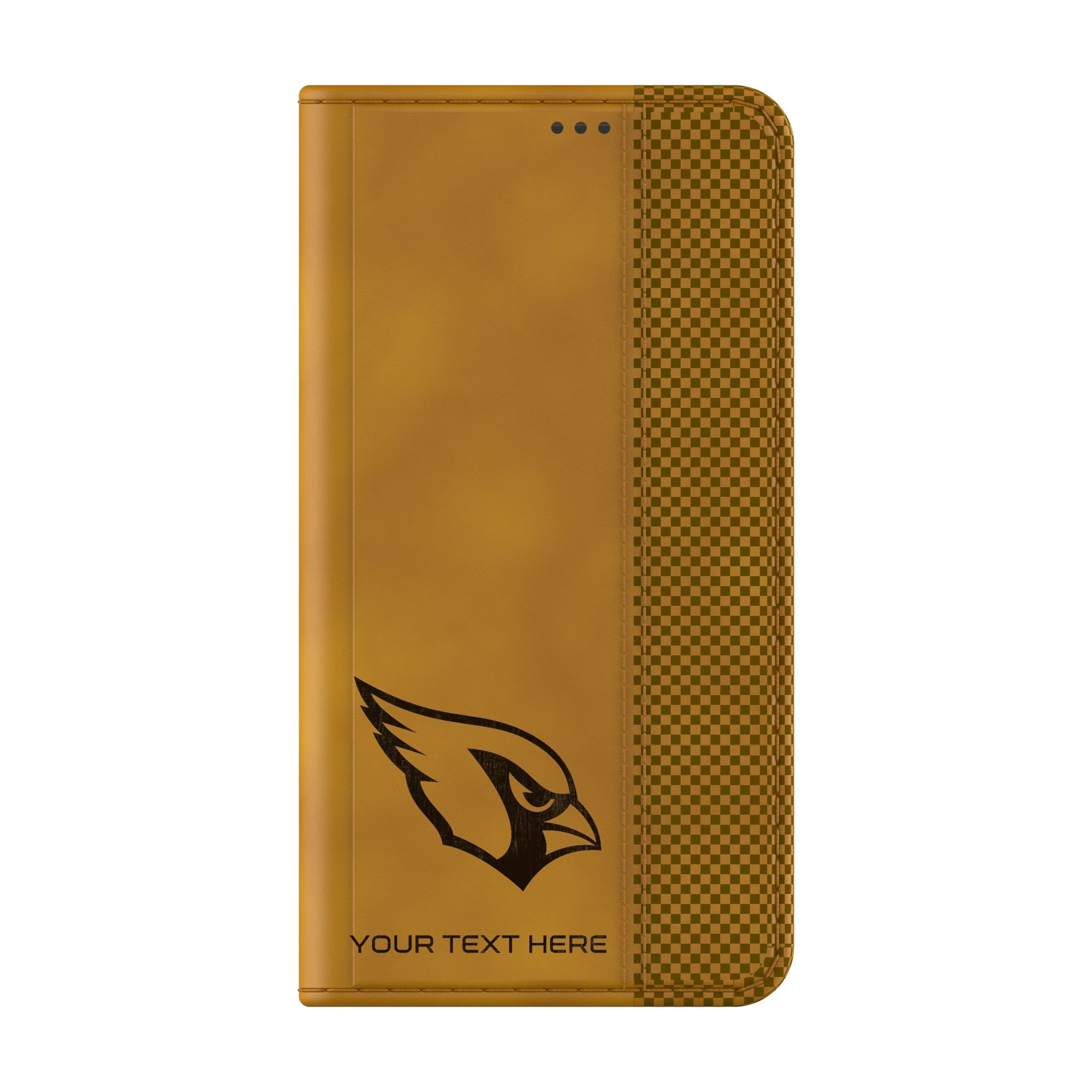 Arizona Cardinals Personalized Burn Galaxy Folio Phone Case for Samsung Galaxy