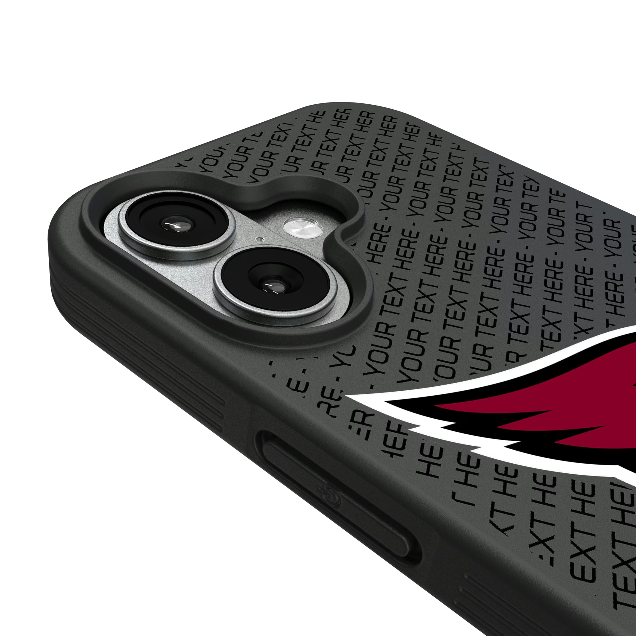 Arizona Cardinals Personalized EndZone Plus iPhone Bump Phone Case for Apple iPhone - Detail#Device_iPhone 17