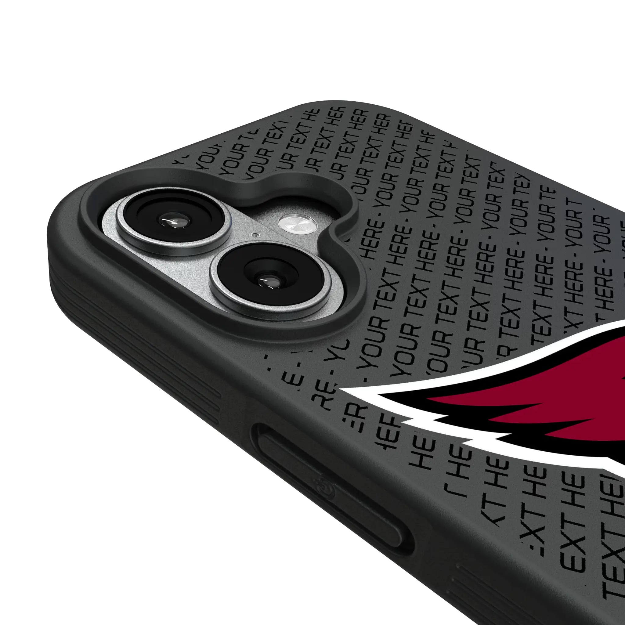 Arizona Cardinals Personalized EndZone Plus iPhone Bump Phone Case for Apple iPhone - Detail#Device_iPhone 17