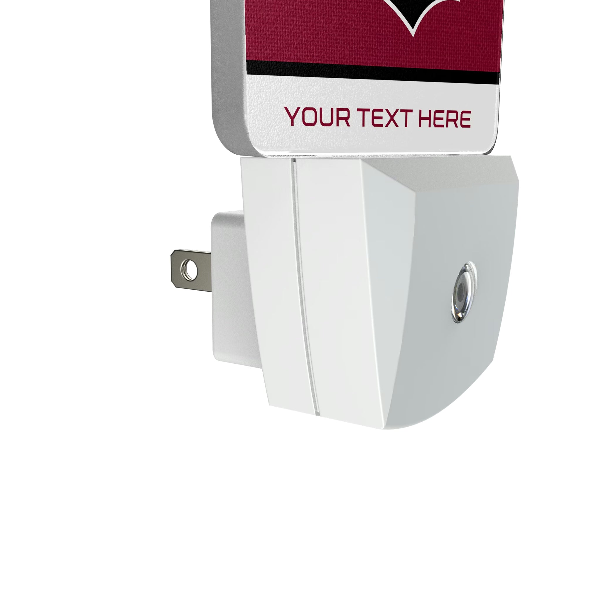 Arizona Cardinals Personalized Endzone Solid Night Light 2-Pack - Detail