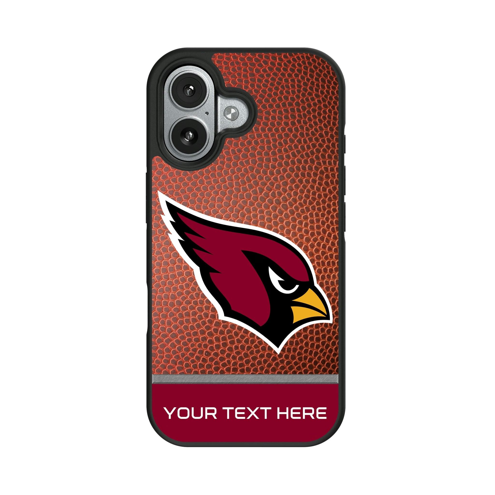 Arizona Cardinals Personalized Football iPhone Bump Phone Case for Apple iPhone#Device_iPhone 17
