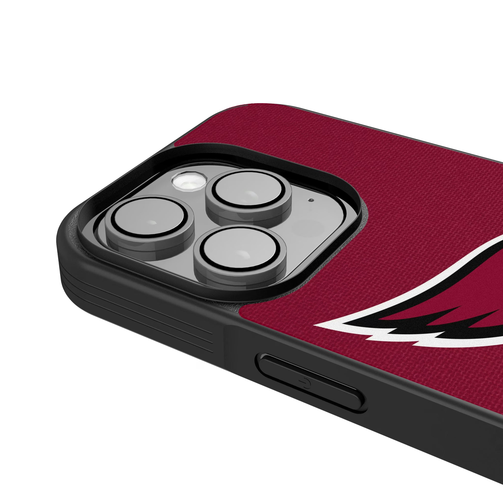 Arizona Cardinals Personalized Stripe iPhone Bump Phone Case for Apple iPhone - Detail
