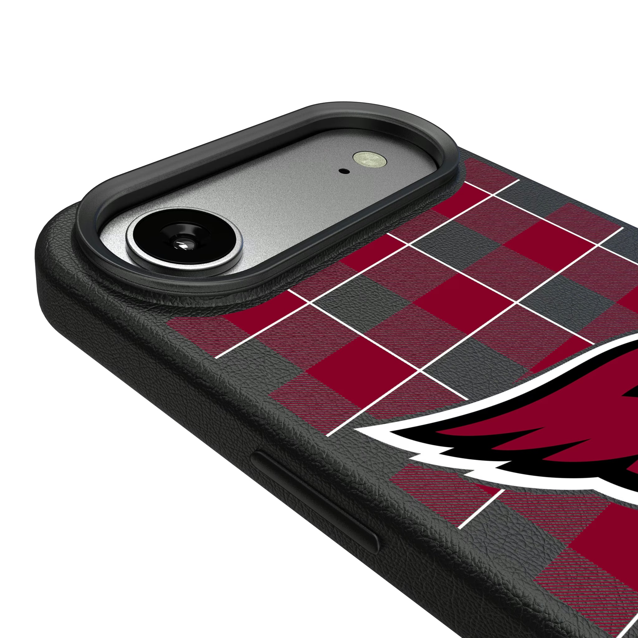 Arizona Cardinals Plaid iPhone MagSafe Compatible Phone Case for Apple iPhone - Detail#Device_iPhone Air