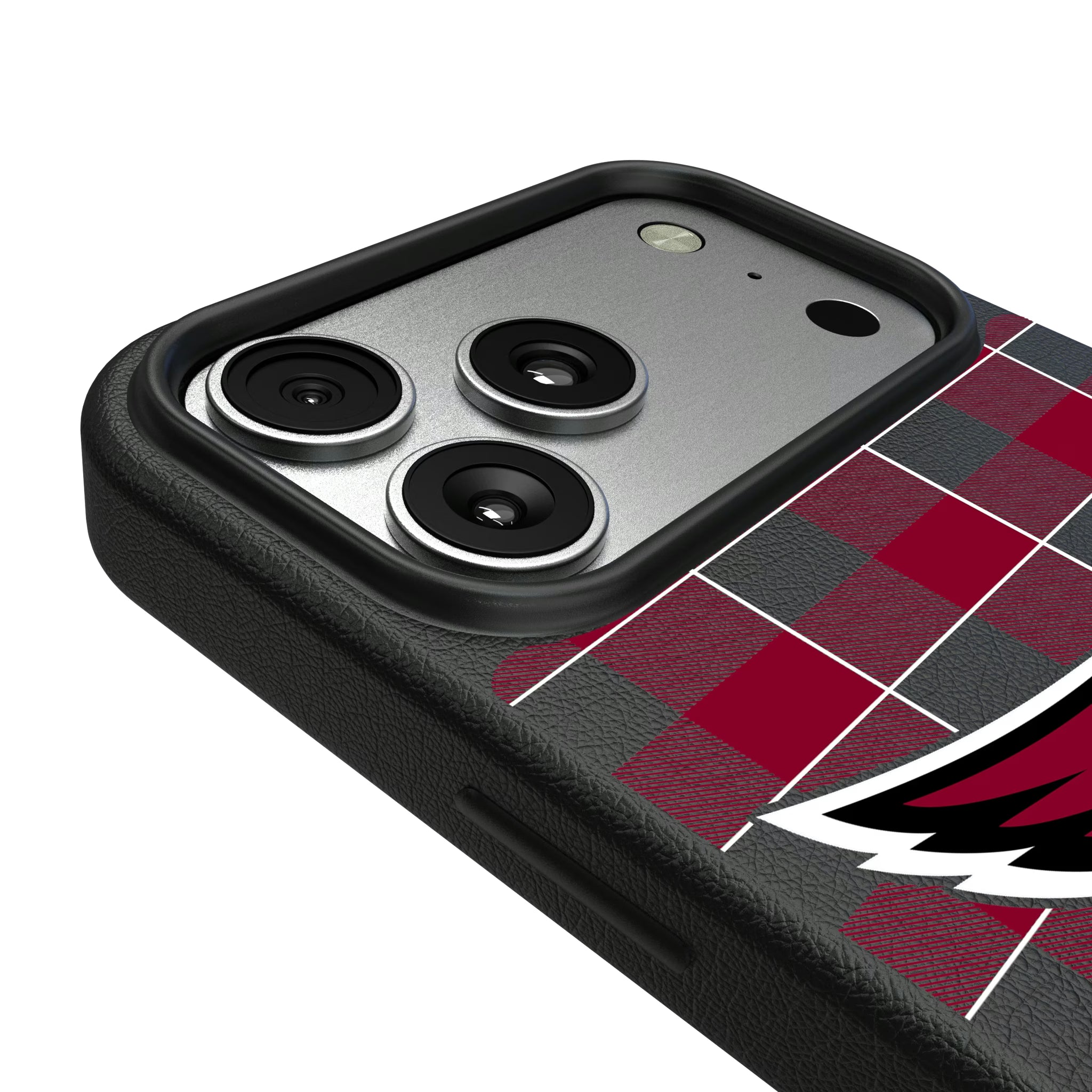 Arizona Cardinals Plaid iPhone MagSafe Compatible Phone Case for Apple iPhone - Detail#Device_iPhone 17 Pro Max