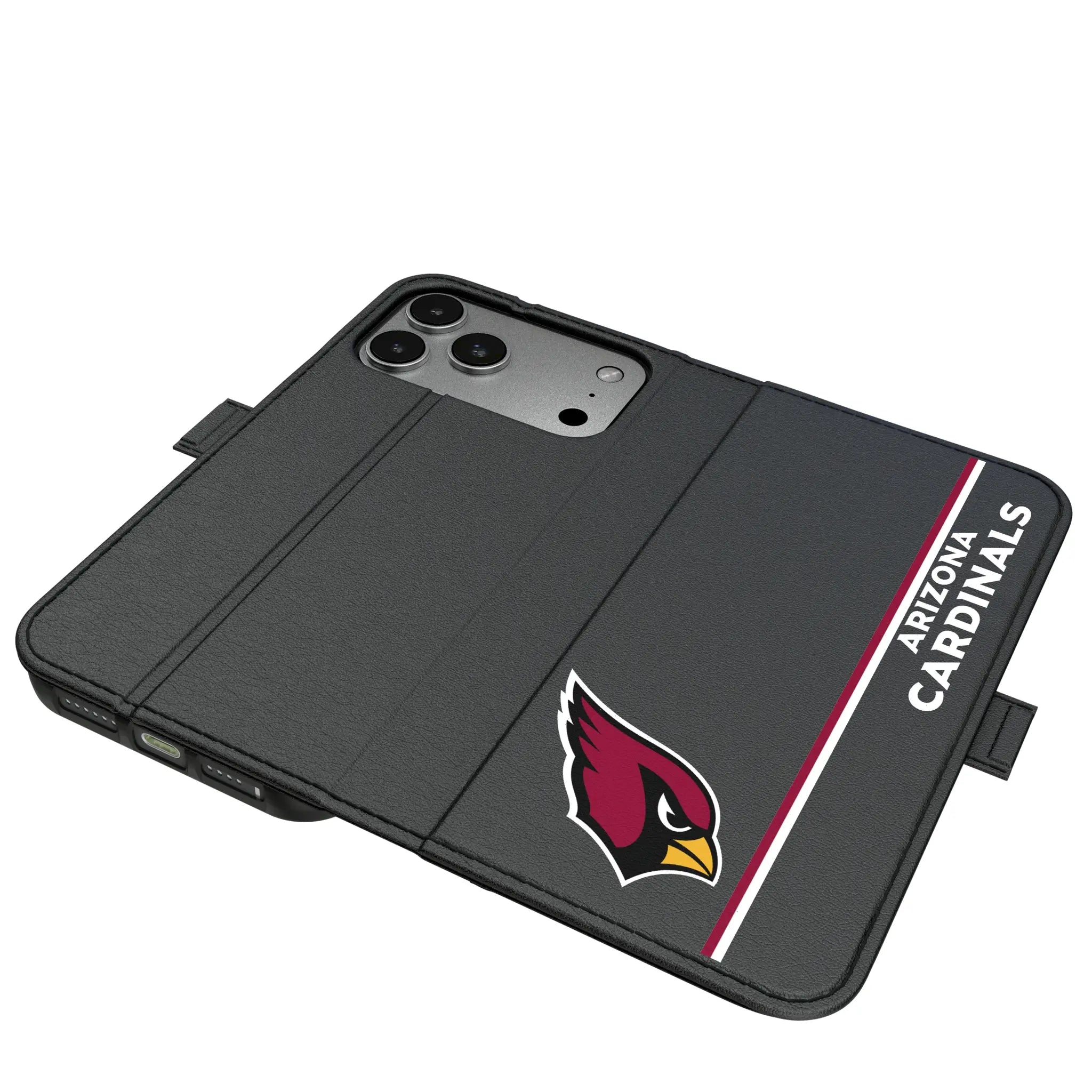 Arizona Cardinals Sidebar iPhone Folio Phone Case for Apple iPhone#Device_iPhone 17 Pro Max