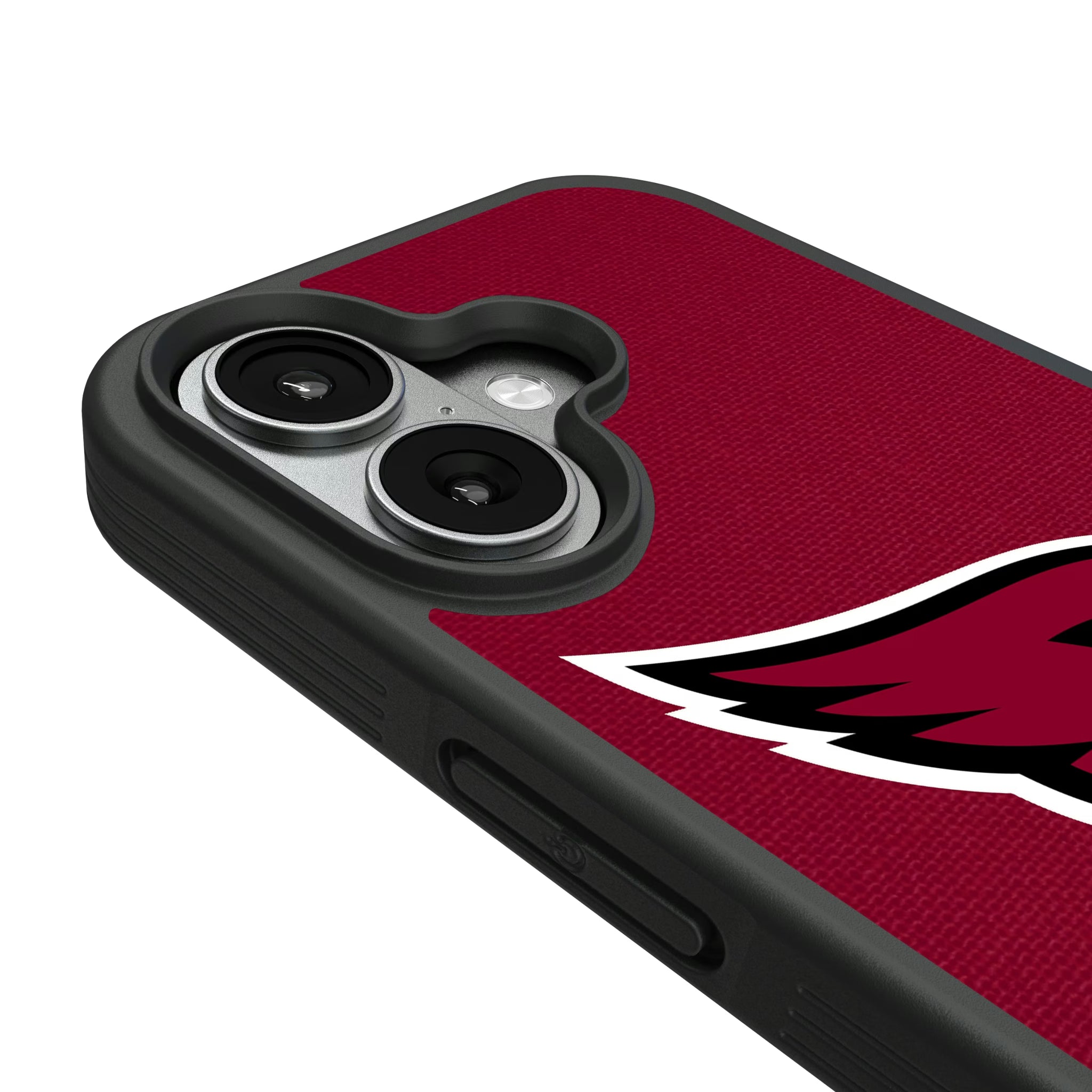 Arizona Cardinals Stripe iPhone Bump Phone Case for Apple iPhone - Detail#Device_iPhone 17