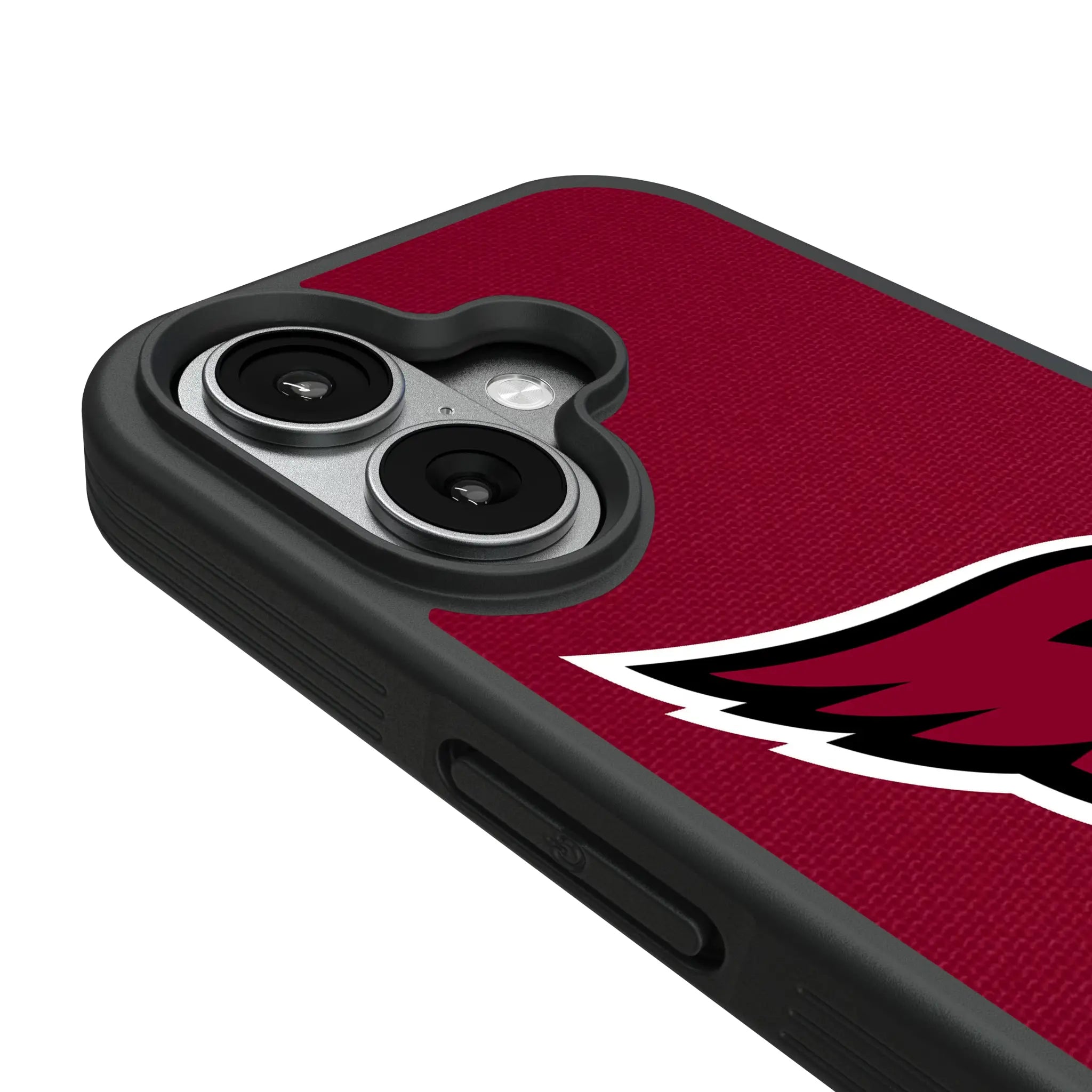 Arizona Cardinals Stripe iPhone Bump Phone Case for Apple iPhone - Detail#Device_iPhone 17
