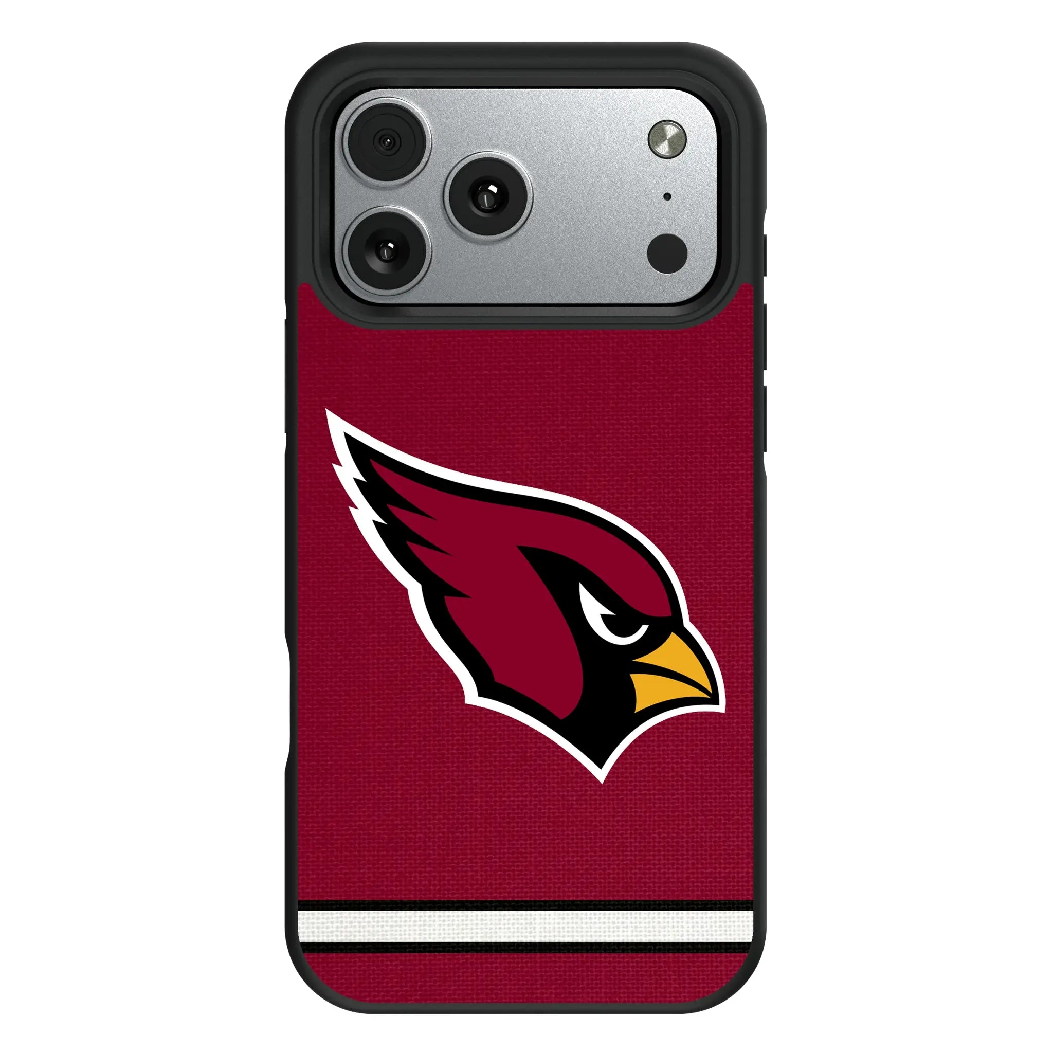 Arizona Cardinals Stripe iPhone Bump Phone Case for Apple iPhone#Device_iPhone 17 Pro Max