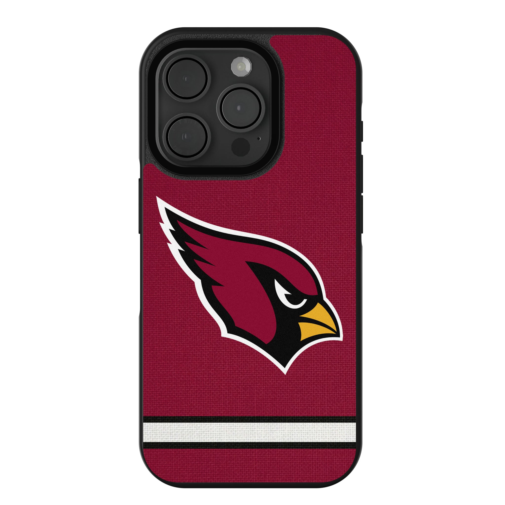 Arizona Cardinals Stripe iPhone Bump Phone Case for Apple iPhone