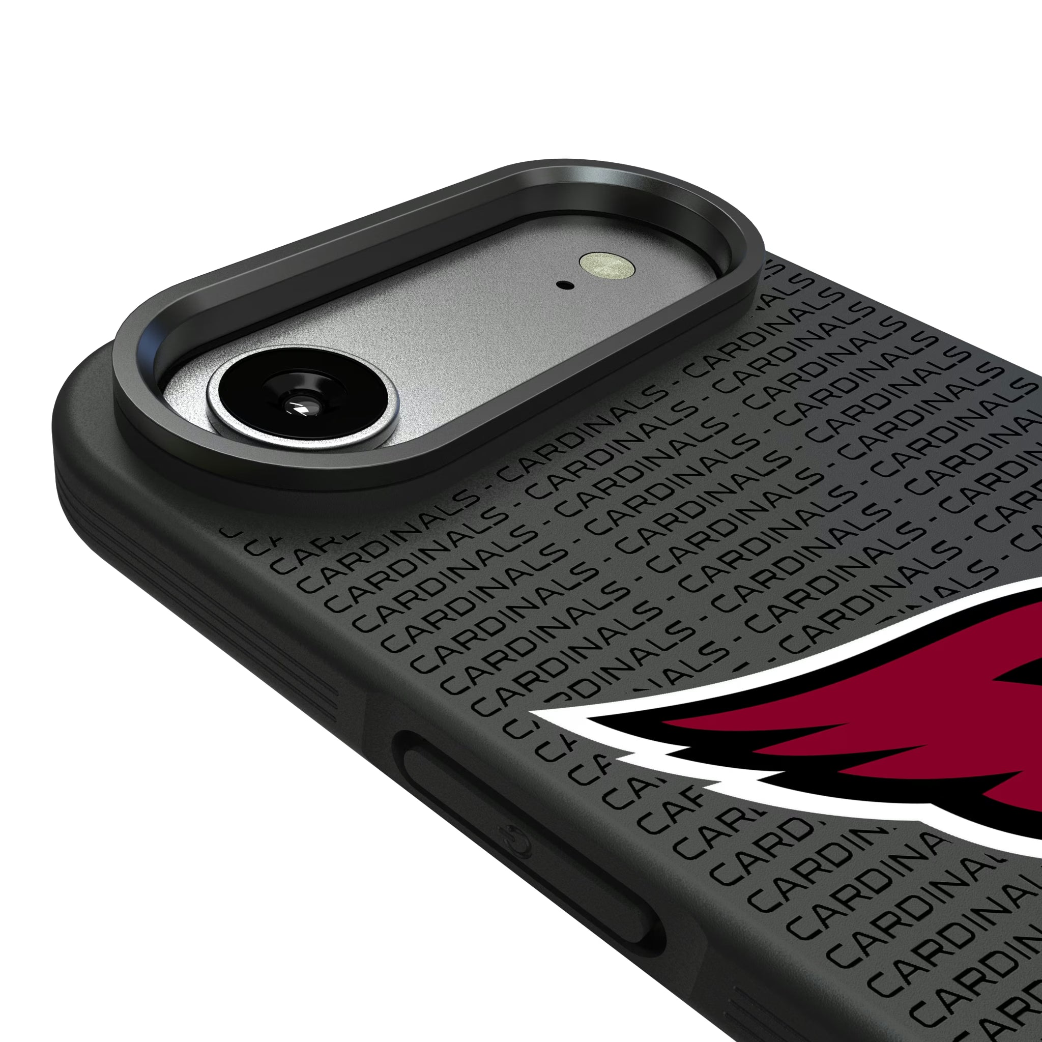 Arizona Cardinals Text Backdrop iPhone Bump Phone Case for Apple iPhone - Detail#Device_iPhone Air