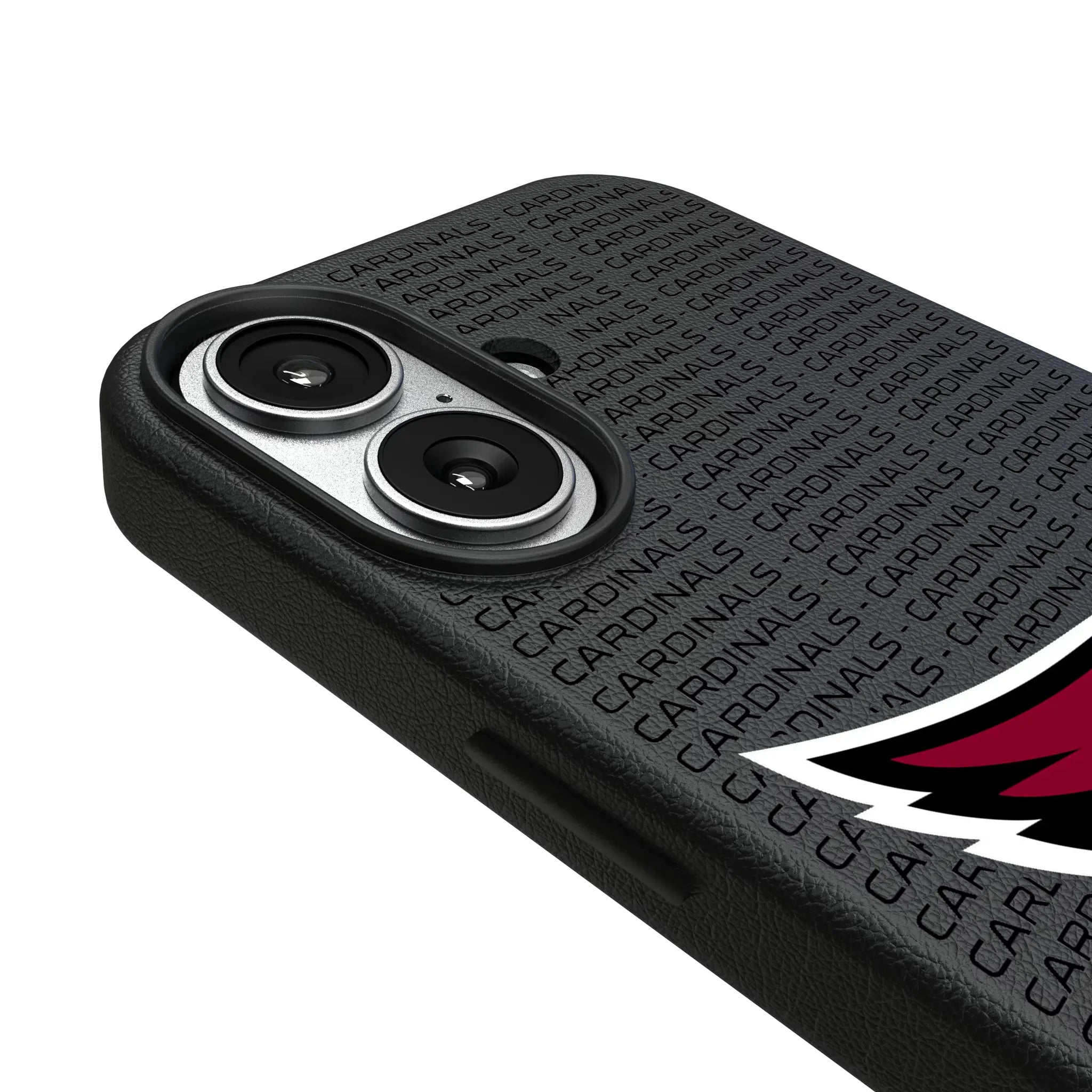 Arizona Cardinals Text Backdrop iPhone MagSafe Compatible Phone Case for Apple iPhone - Detail#Device_iPhone 17
