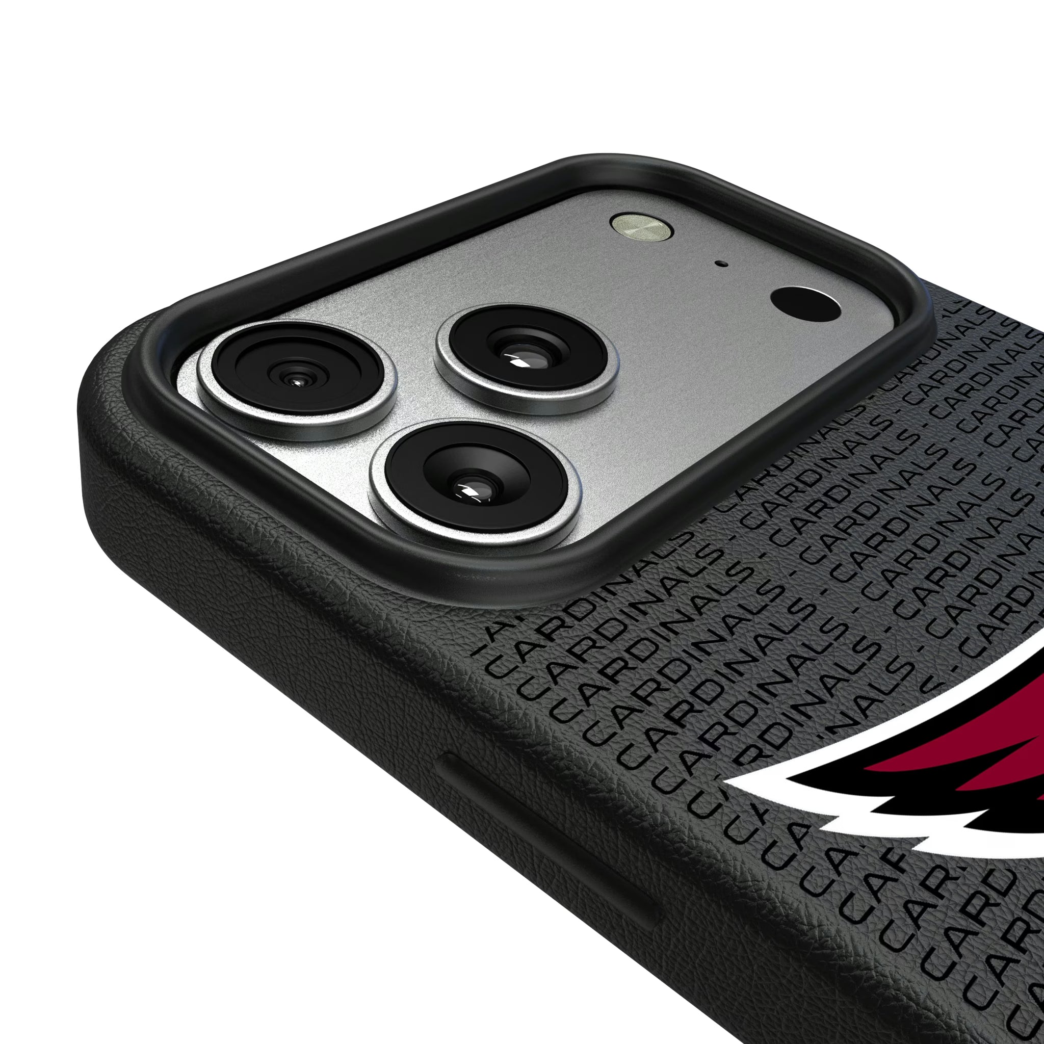 Arizona Cardinals Text Backdrop iPhone MagSafe Compatible Phone Case for Apple iPhone - Detail#Device_iPhone 17 Pro Max