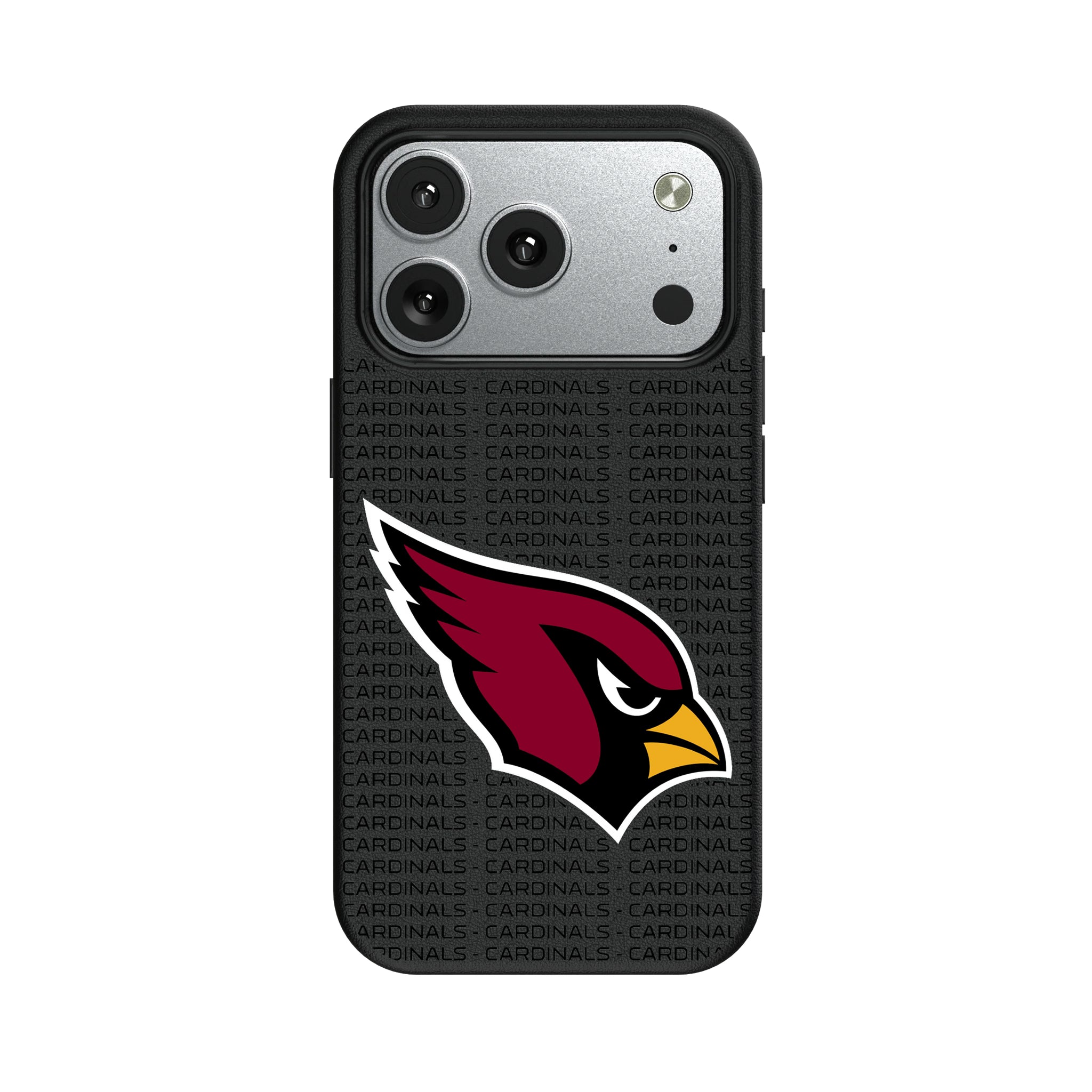 Arizona Cardinals Text Backdrop iPhone MagSafe Compatible Phone Case for Apple iPhone#Device_iPhone 17 Pro