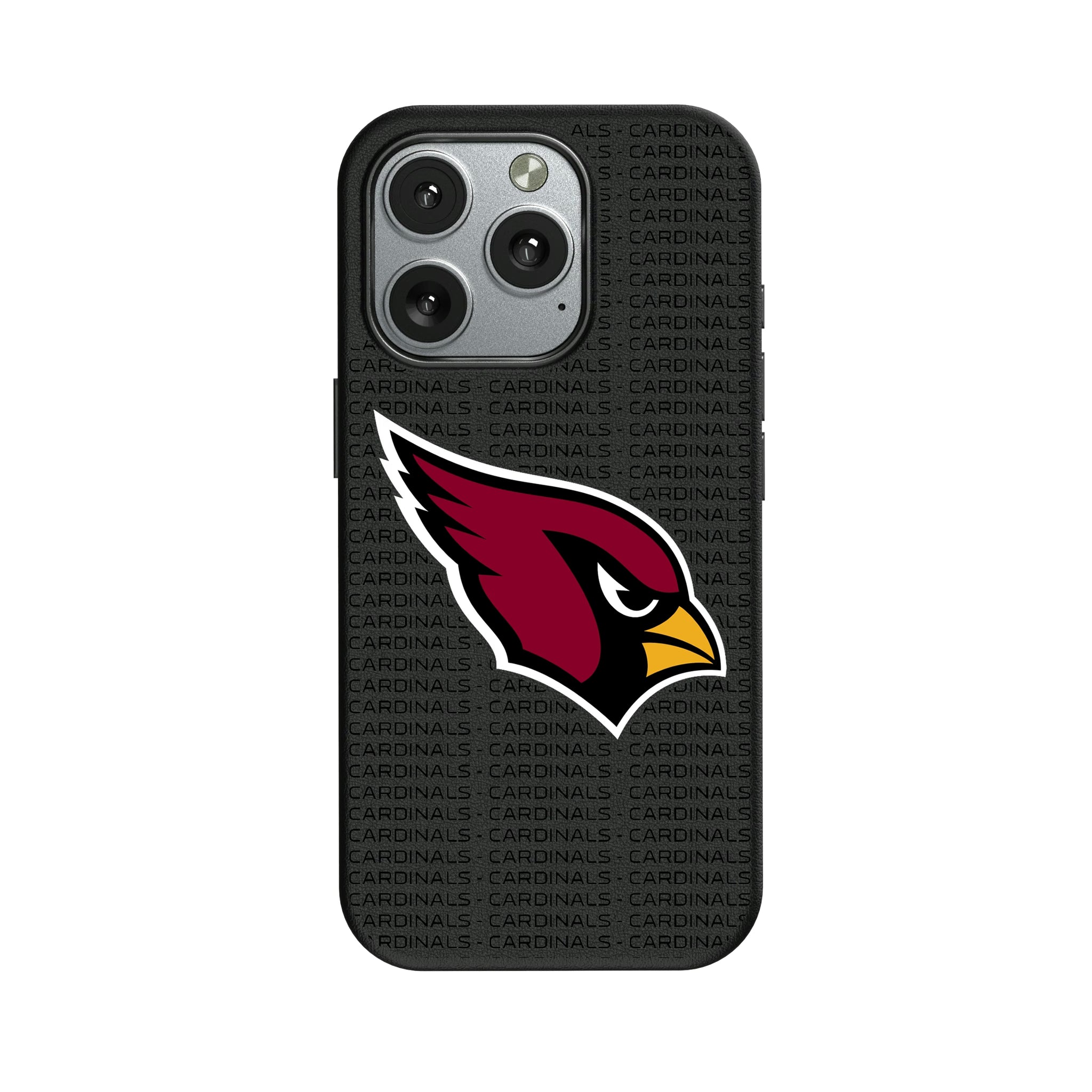Arizona Cardinals Text Backdrop iPhone MagSafe Compatible Phone Case for Apple iPhone