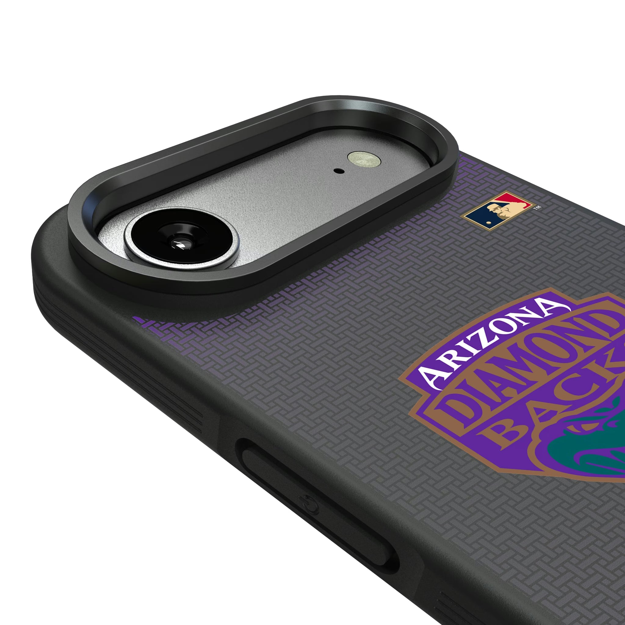 Arizona Diamondbacks 1999-2006 - Cooperstown Collection Linen iPhone Bump Phone Case for Apple iPhone - Detail#Device_iPhone Air