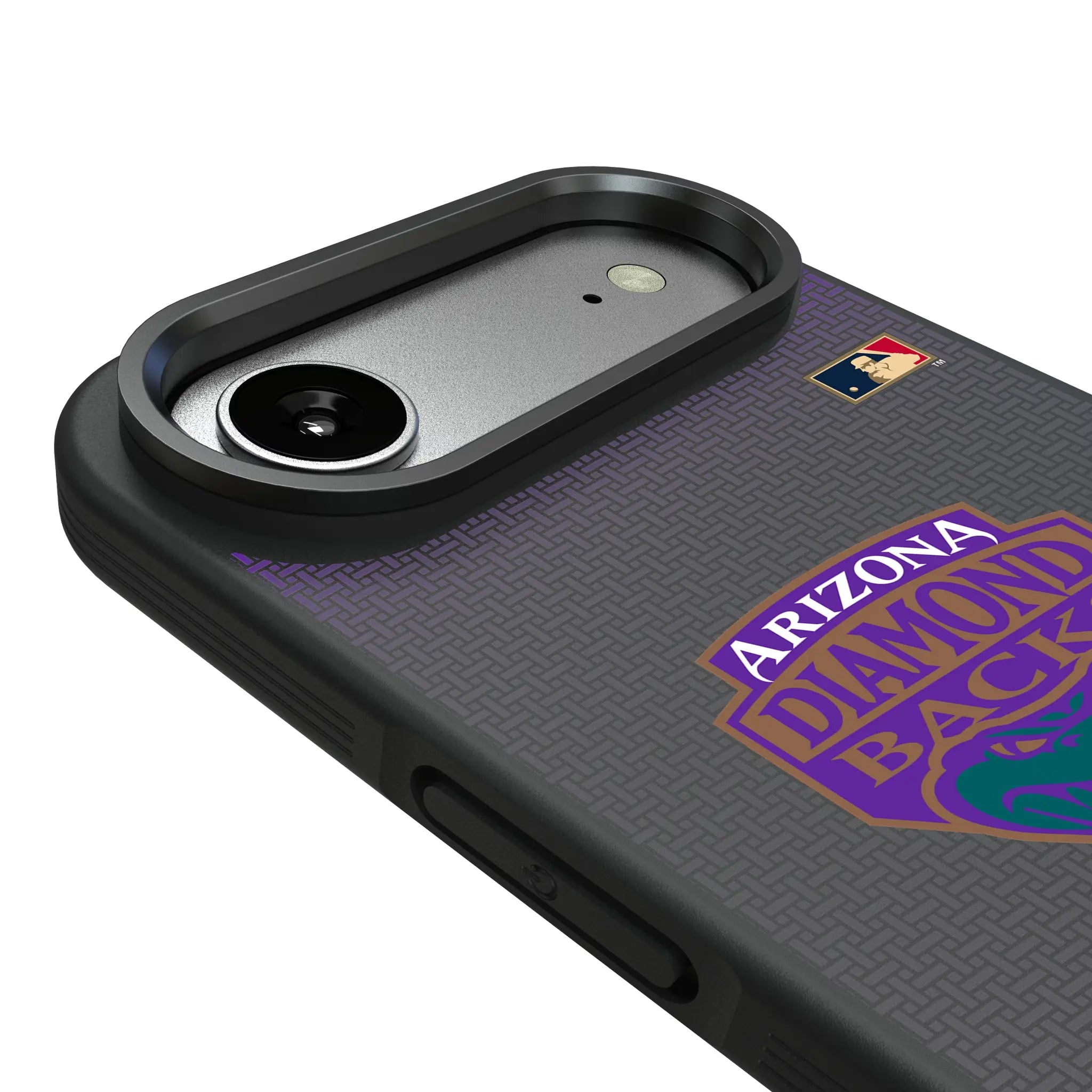 Arizona Diamondbacks 1999-2006 - Cooperstown Collection Linen iPhone Bump Phone Case for Apple iPhone - Detail#Device_iPhone Air