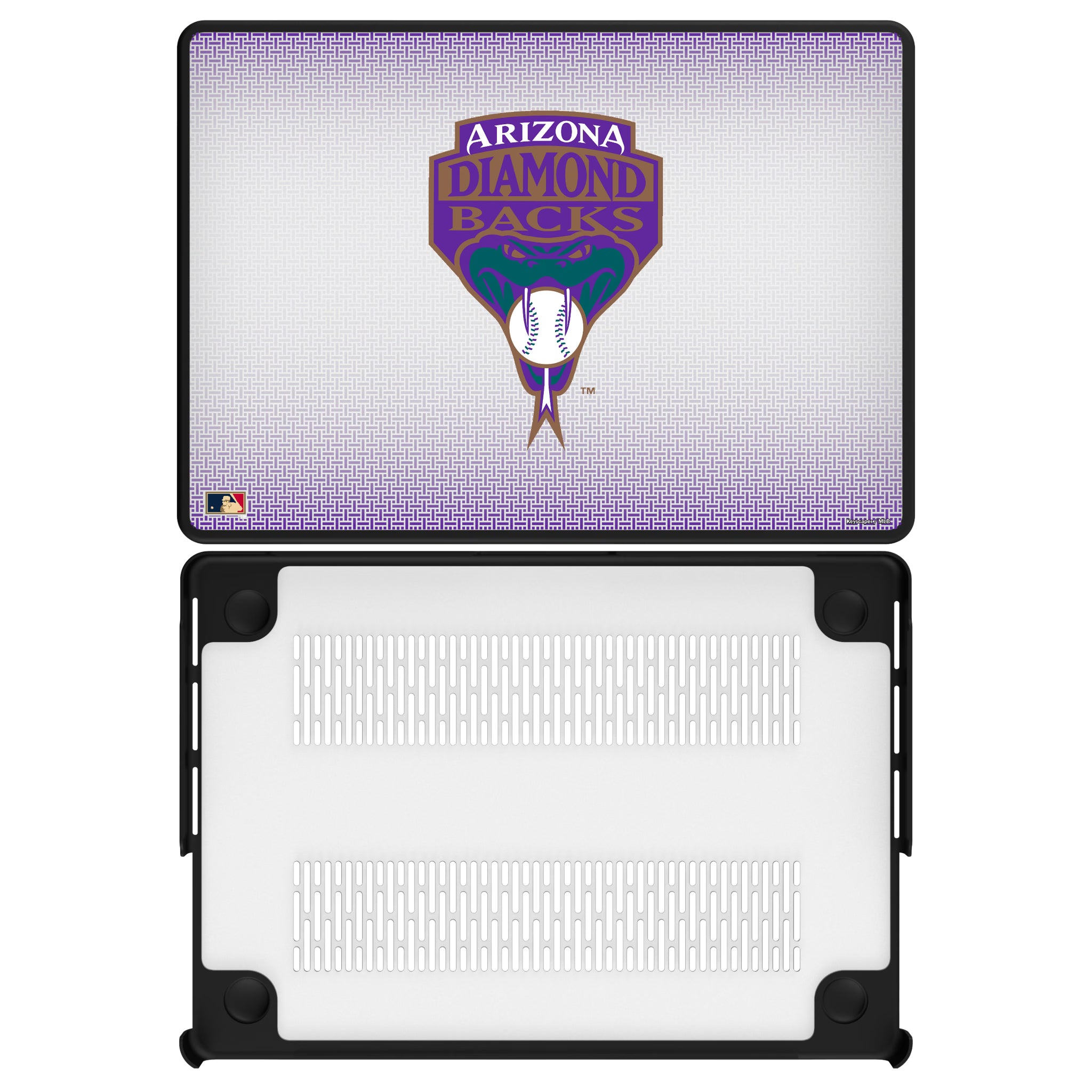 Arizona Diamondbacks 1999-2006 - Cooperstown Collection Linen MacBook Laptop Case for Apple MacBook#Device_MacBook Pro (14-inch, 2021) / MacBook Pro (14-inch, 2023) / MacBook Pro (14-inch, 2024)