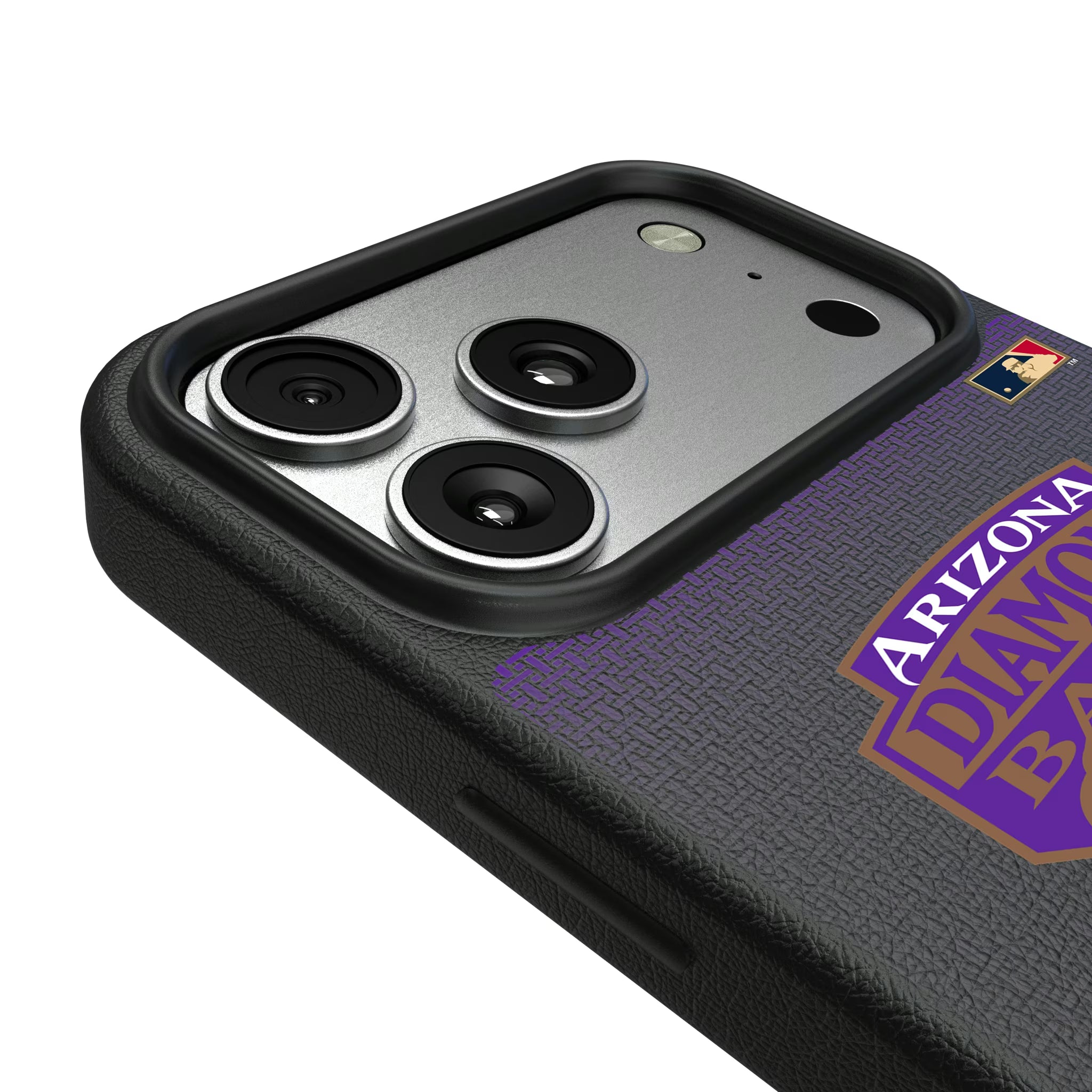 Arizona Diamondbacks 1999-2006 - Cooperstown Collection Linen iPhone MagSafe Compatible Phone Case for Apple iPhone - Detail#Device_iPhone 17 Pro Max
