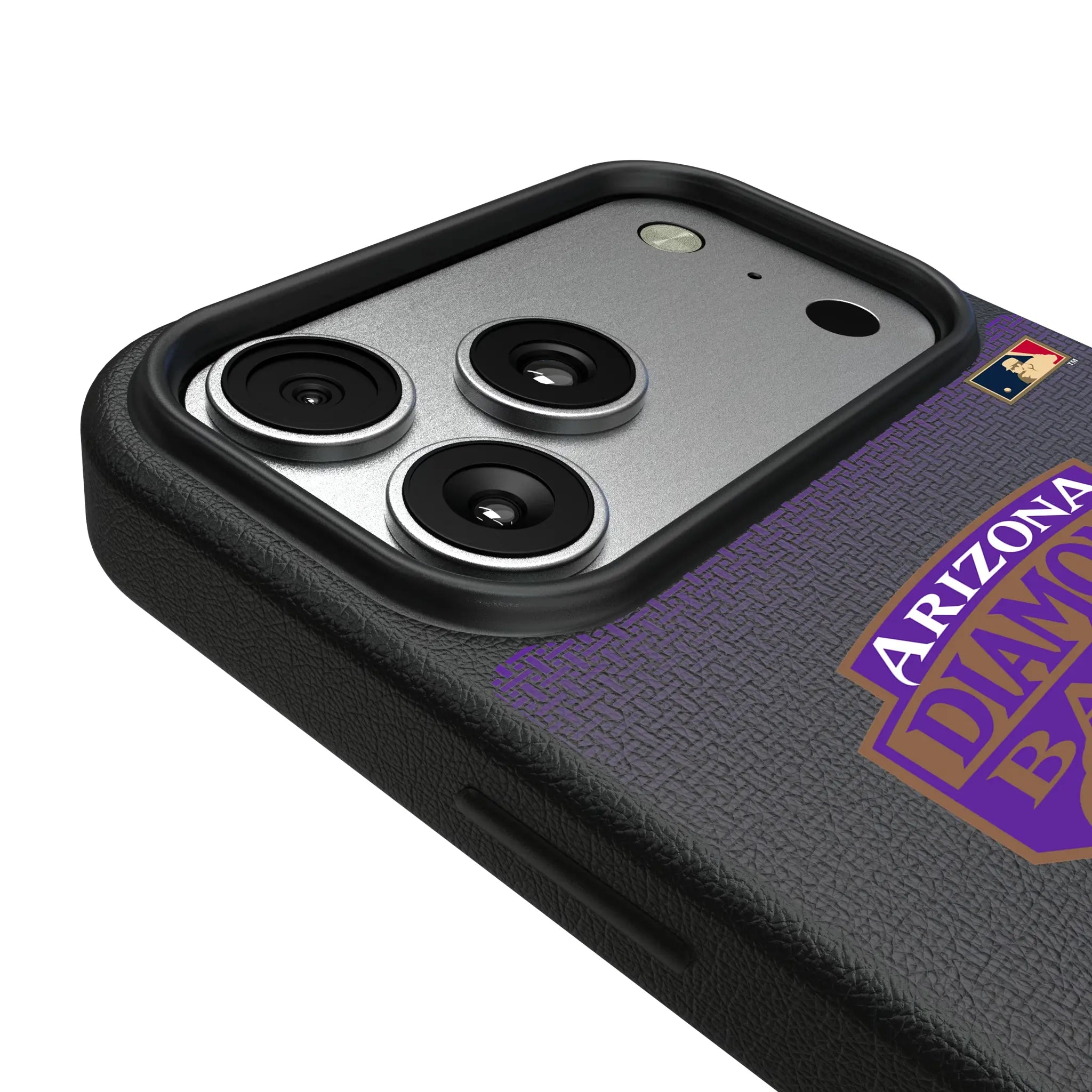 Arizona Diamondbacks 1999-2006 - Cooperstown Collection Linen iPhone MagSafe Compatible Phone Case for Apple iPhone - Detail#Device_iPhone 17 Pro Max