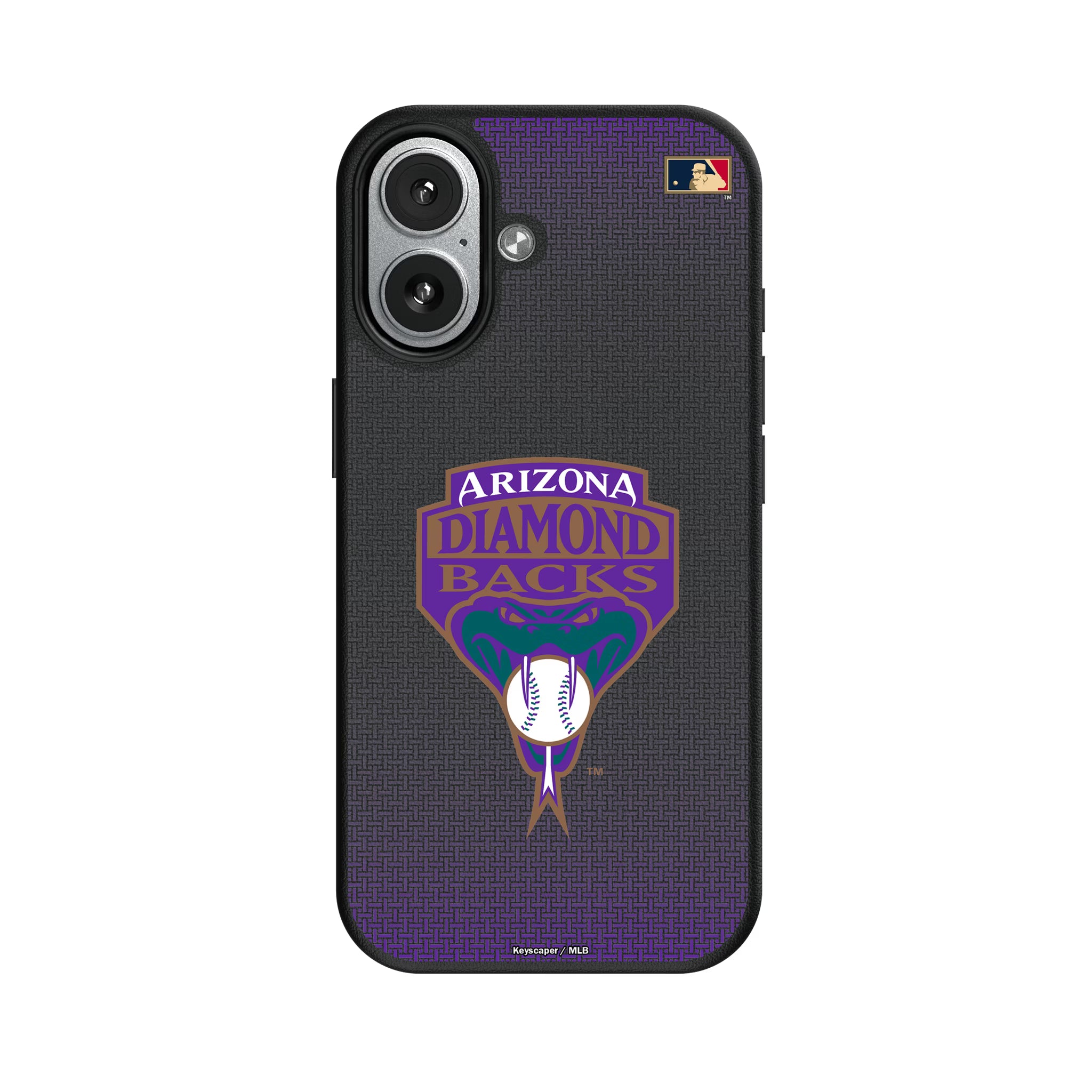 Arizona Diamondbacks 1999-2006 - Cooperstown Collection Linen iPhone MagSafe Compatible Phone Case for Apple iPhone#Device_iPhone 17