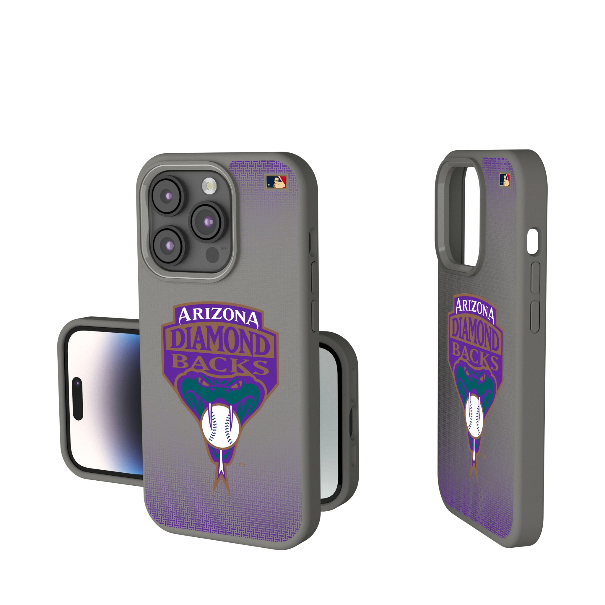 Arizona Diamondbacks 1999-2006 - Cooperstown Collection Linen iPhone Soft Touch Phone Case for Apple iPhone
