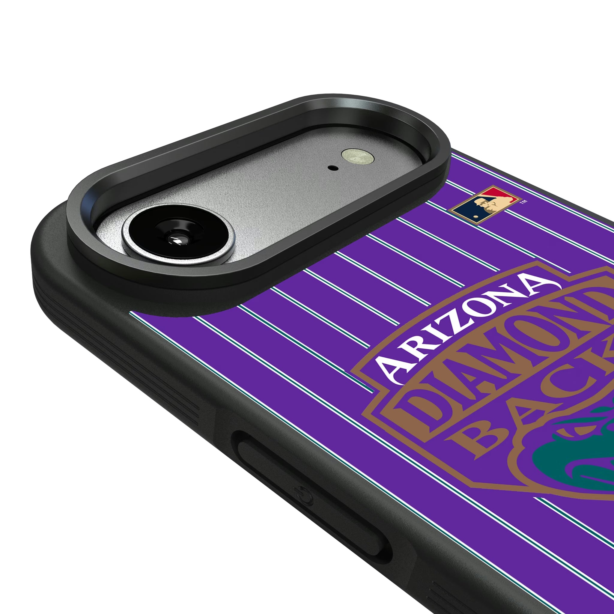 Arizona Diamondbacks 1999-2006 - Cooperstown Collection Pinstripe iPhone Bump Phone Case for Apple iPhone - Detail#Device_iPhone Air
