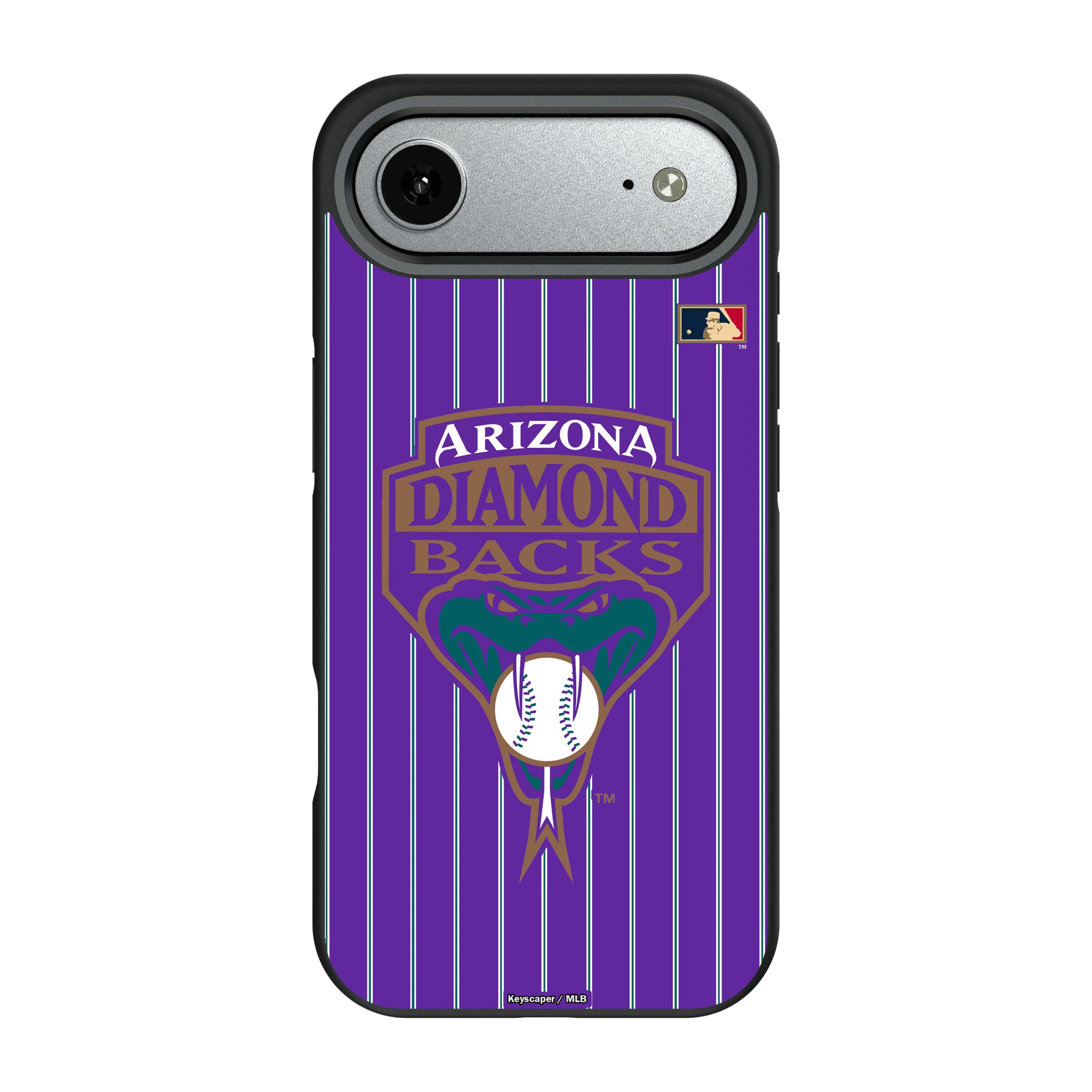 Arizona Diamondbacks 1999-2006 - Cooperstown Collection Pinstripe iPhone Bump Phone Case for Apple iPhone#Device_iPhone Air