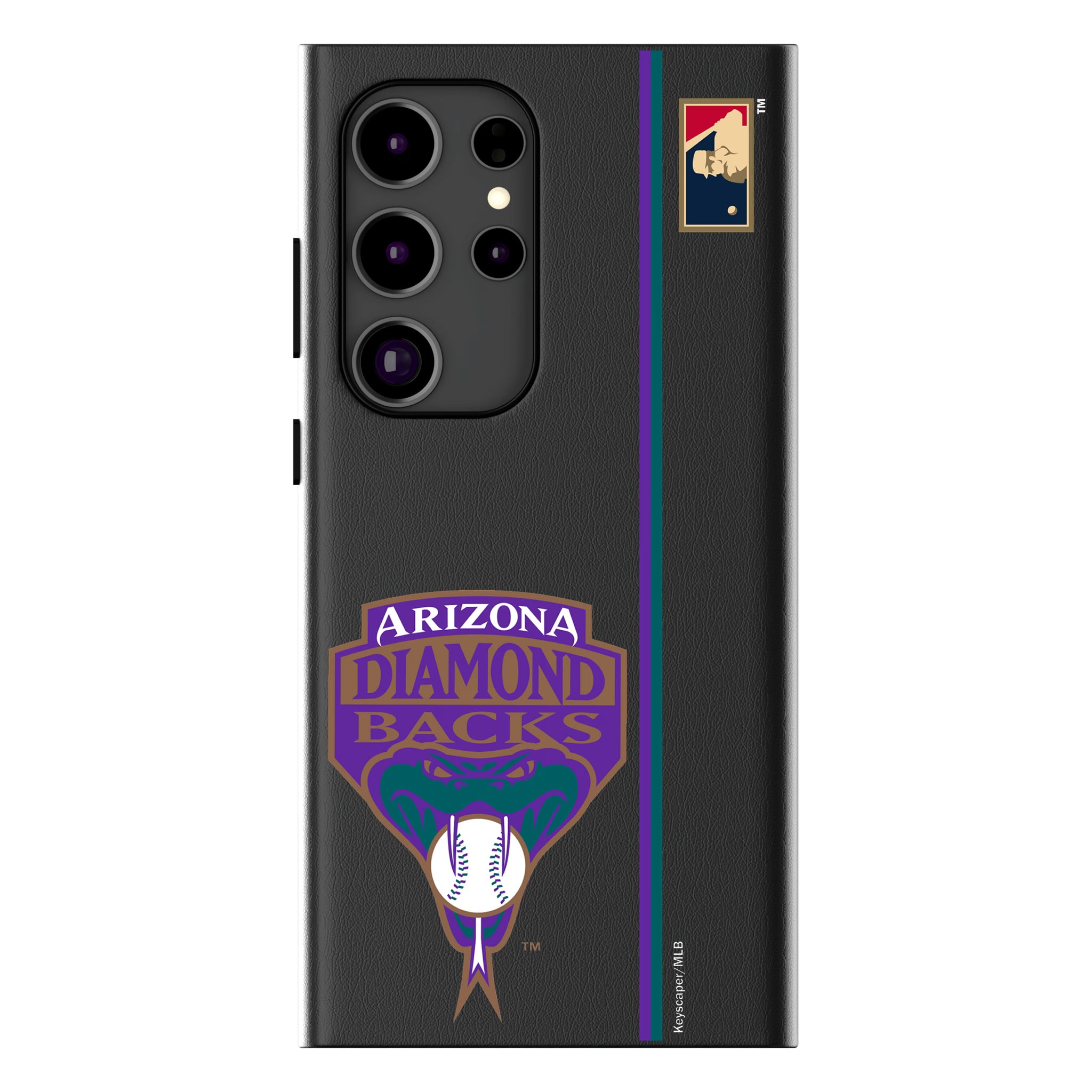 Arizona Diamondbacks 1999-2006 - Cooperstown Collection Sidebar Galaxy MagSafe Compatible Phone Case for Samsung Galaxy
