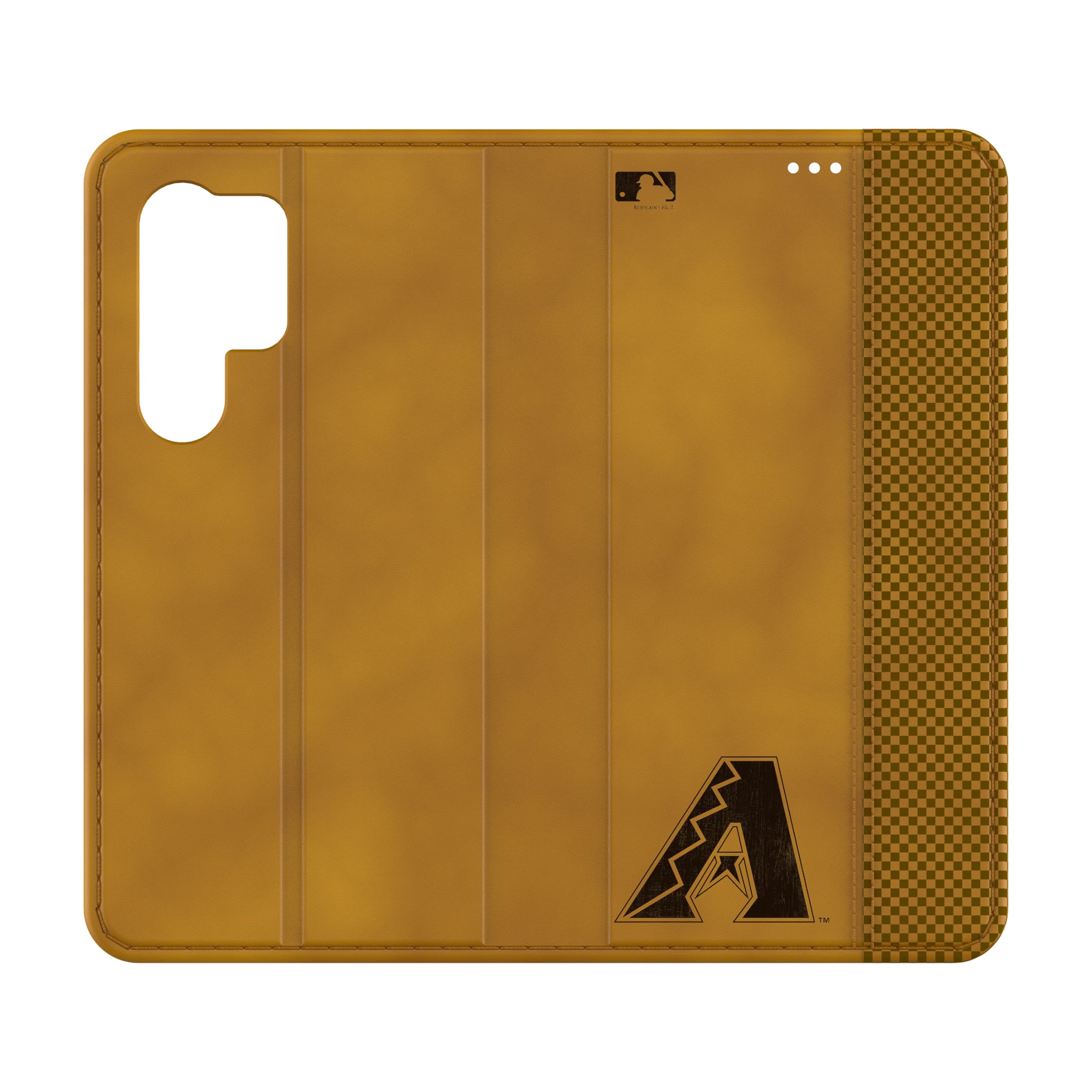 Arizona Diamondbacks Burn Galaxy Folio Phone Case for Samsung Galaxy