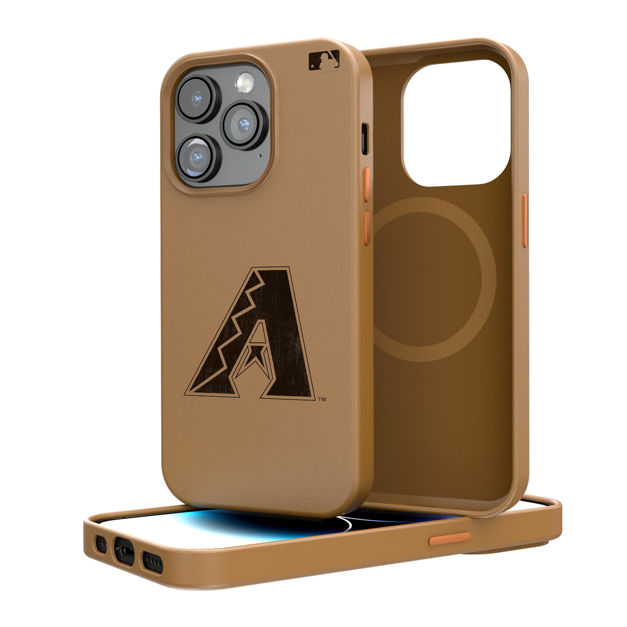 Arizona Diamondbacks Burn iPhone MagSafe Compatible Phone Case for Apple iPhone