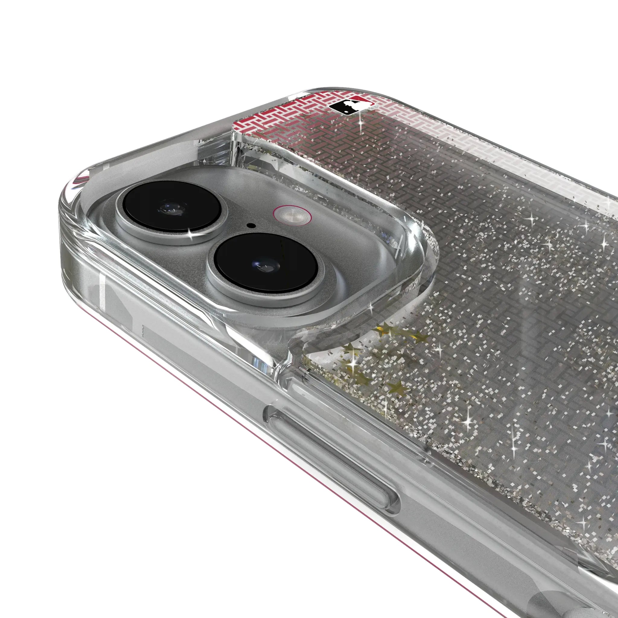 Arizona Diamondbacks Linen iPhone Glitter Phone Case for Apple iPhone - Detail