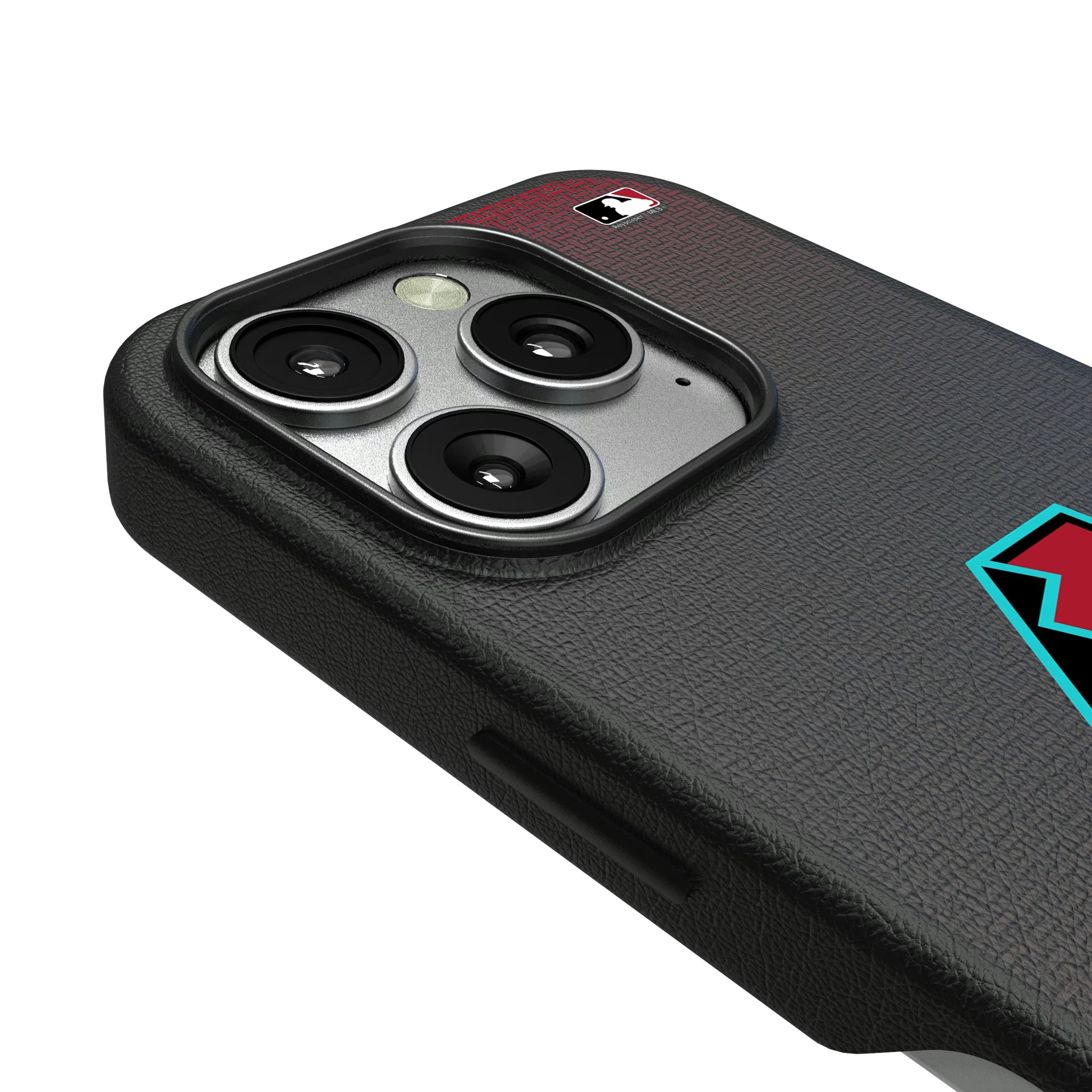 Arizona Diamondbacks Linen iPhone MagSafe Compatible Phone Case for Apple iPhone - Detail