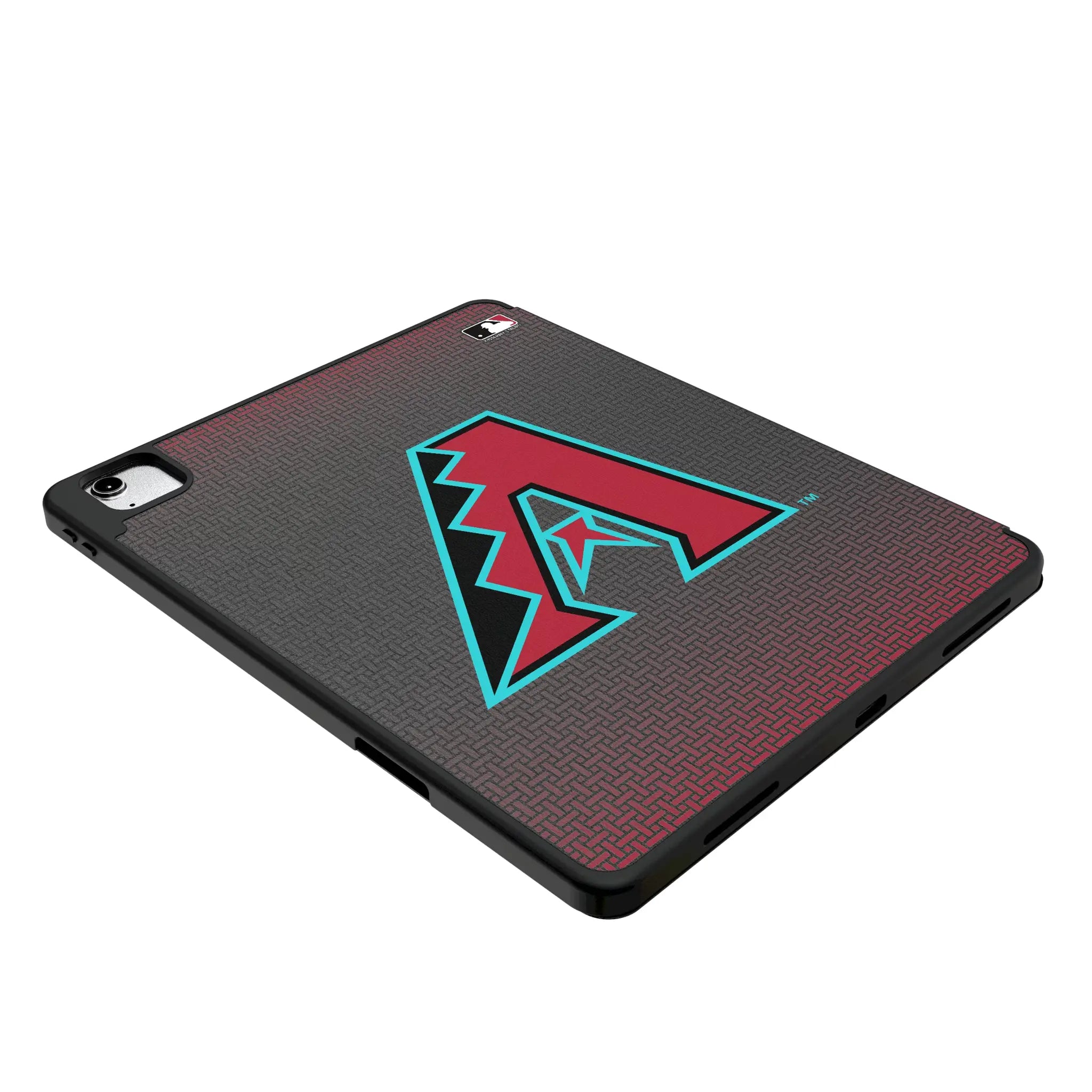 Arizona Diamondbacks Linen iPad Tablet Case for Apple iPad - Isometric View